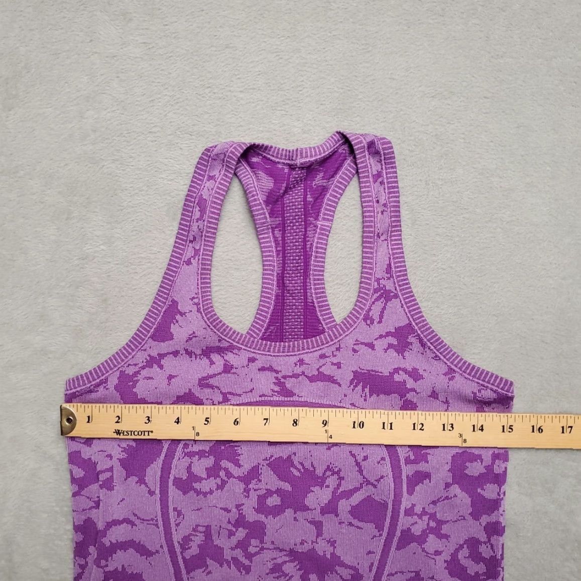 Lululemon Lululemon Athletica Tank Top Women 6 Purple Racerback T-Back Performance Stretch Shirt Sleeveless Athletic Knit Casual Gift Women Size M / US 6-8 / IT 42-44 - 7 Thumbnail