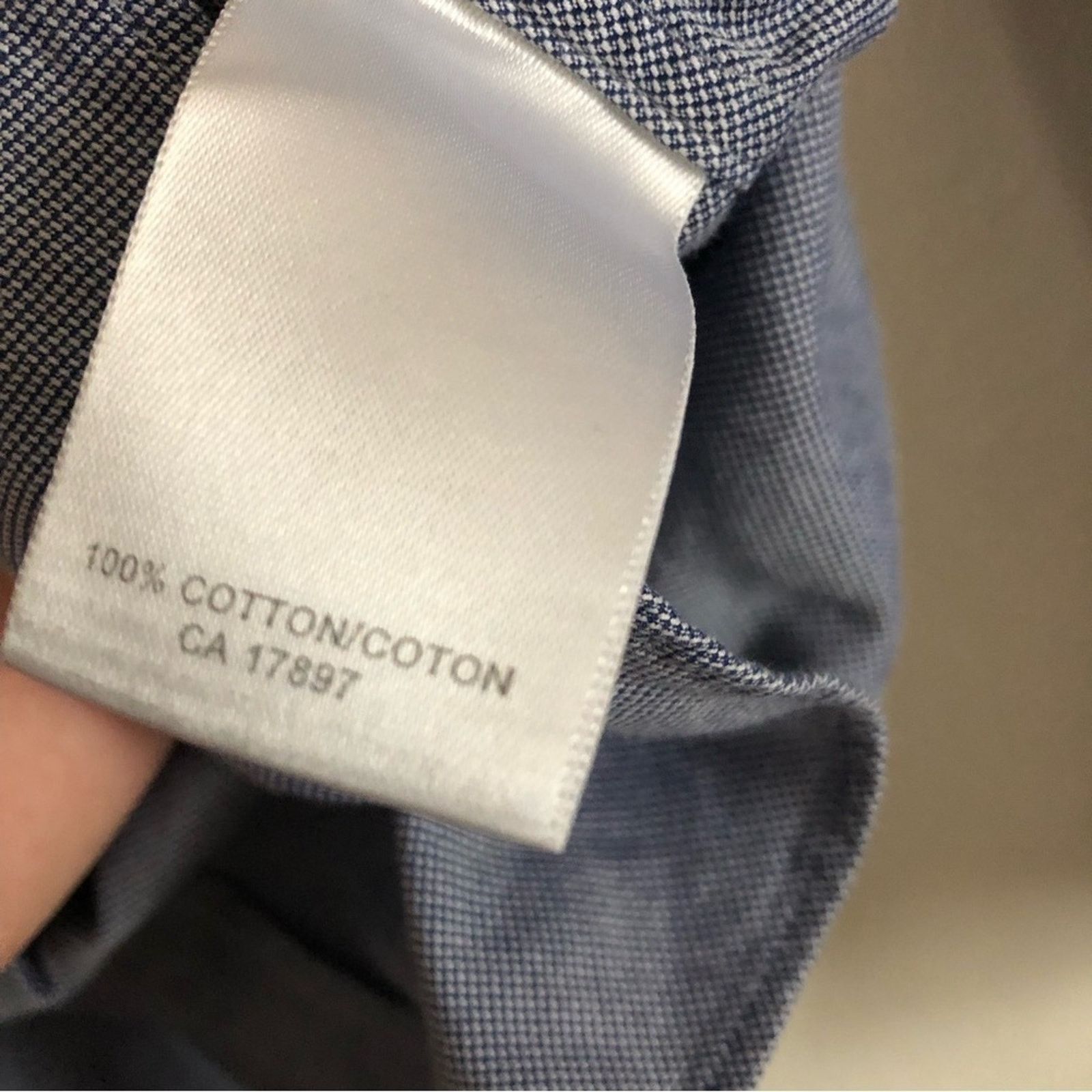 Banana Republic Banana Republic Men's 100s Two Ply Cotton Button Down Shirt Size US M / EU 48-50 / 2 - 4 Thumbnail