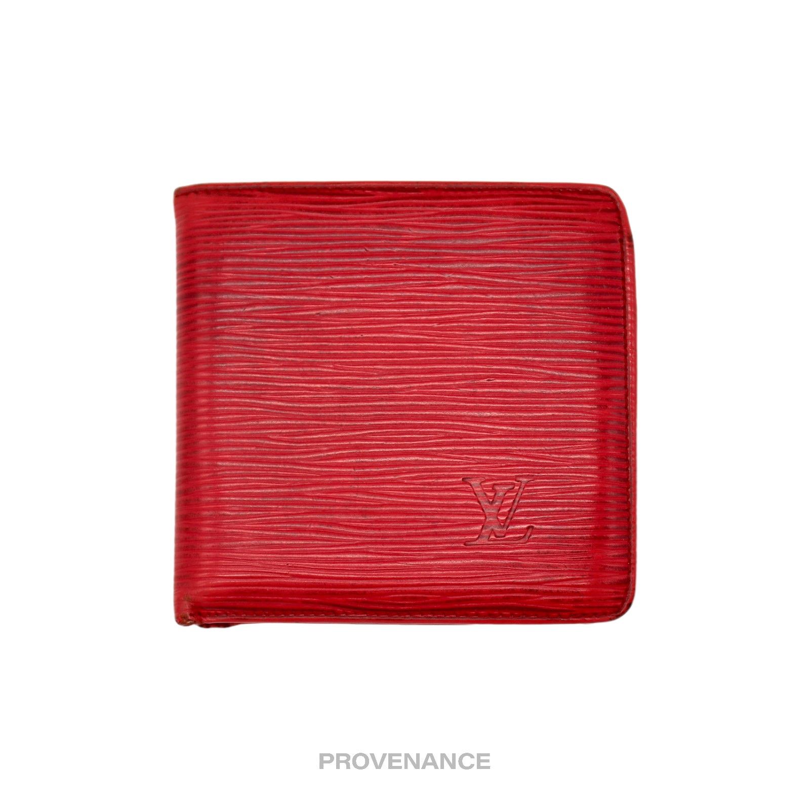 Louis Vuitton 🔴 Louis Vuitton MALLETIER Marco Wallet - Red Epi Leather Size ONE SIZE - 2 Thumbnail