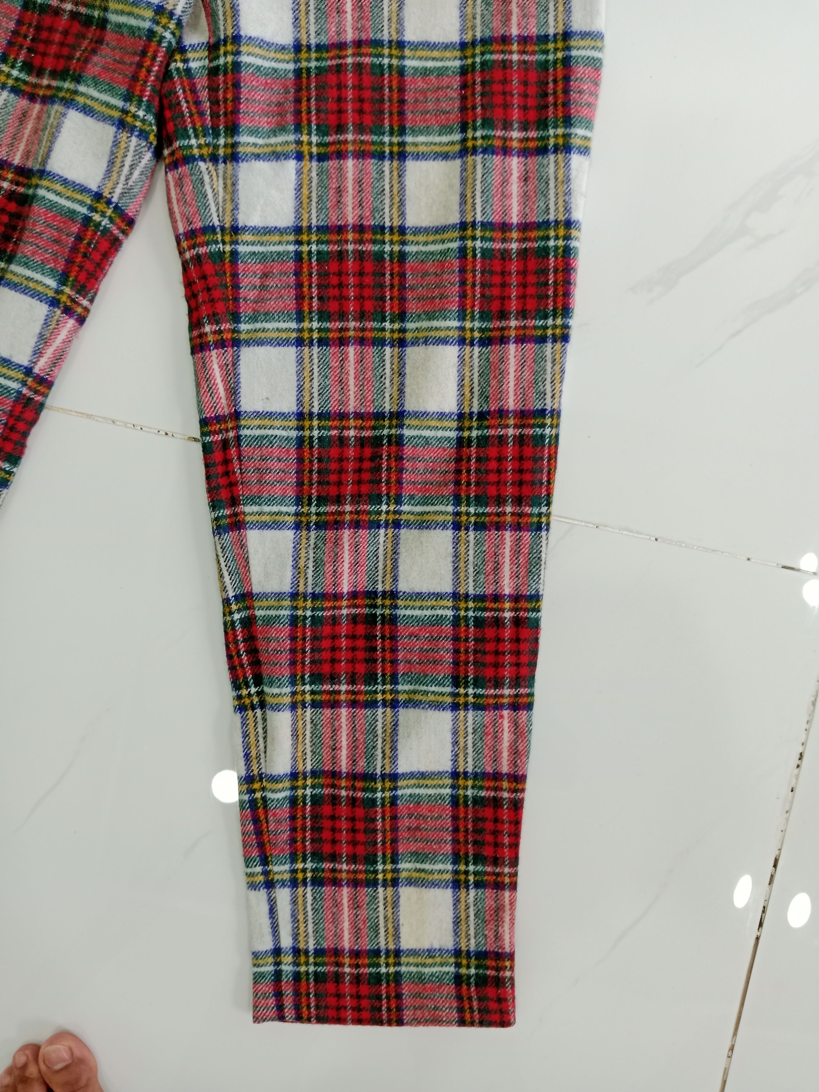 Japanese Brand Vintage Japanese Brand Wool Pants Checkered Style Size 27" / US 4 / IT 40 - 6 Thumbnail