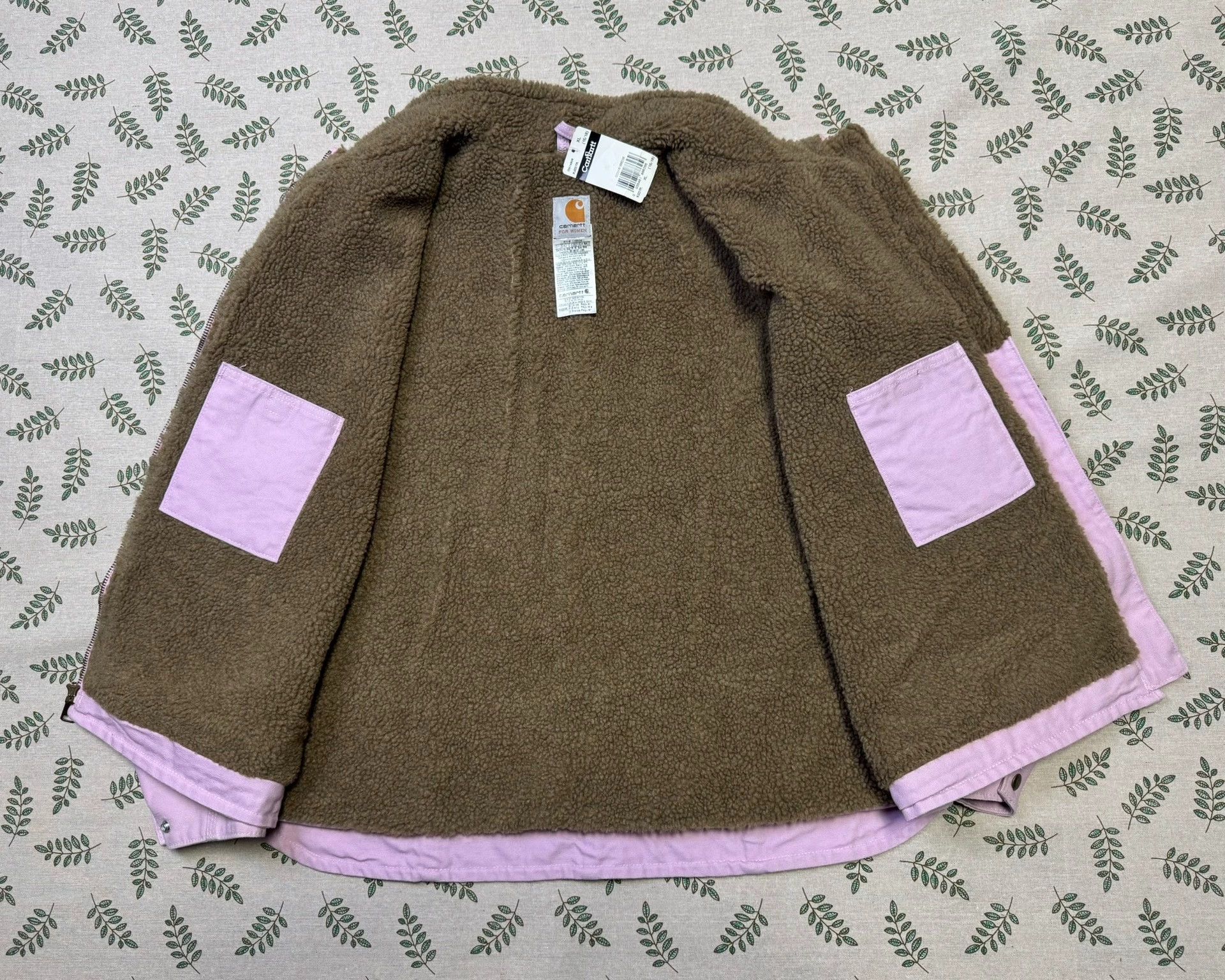 Carhartt Vintage Carhartt WJ022 Faded Petal Pink XL Jacket Size US XL / EU 56 / 4 - 3 Thumbnail
