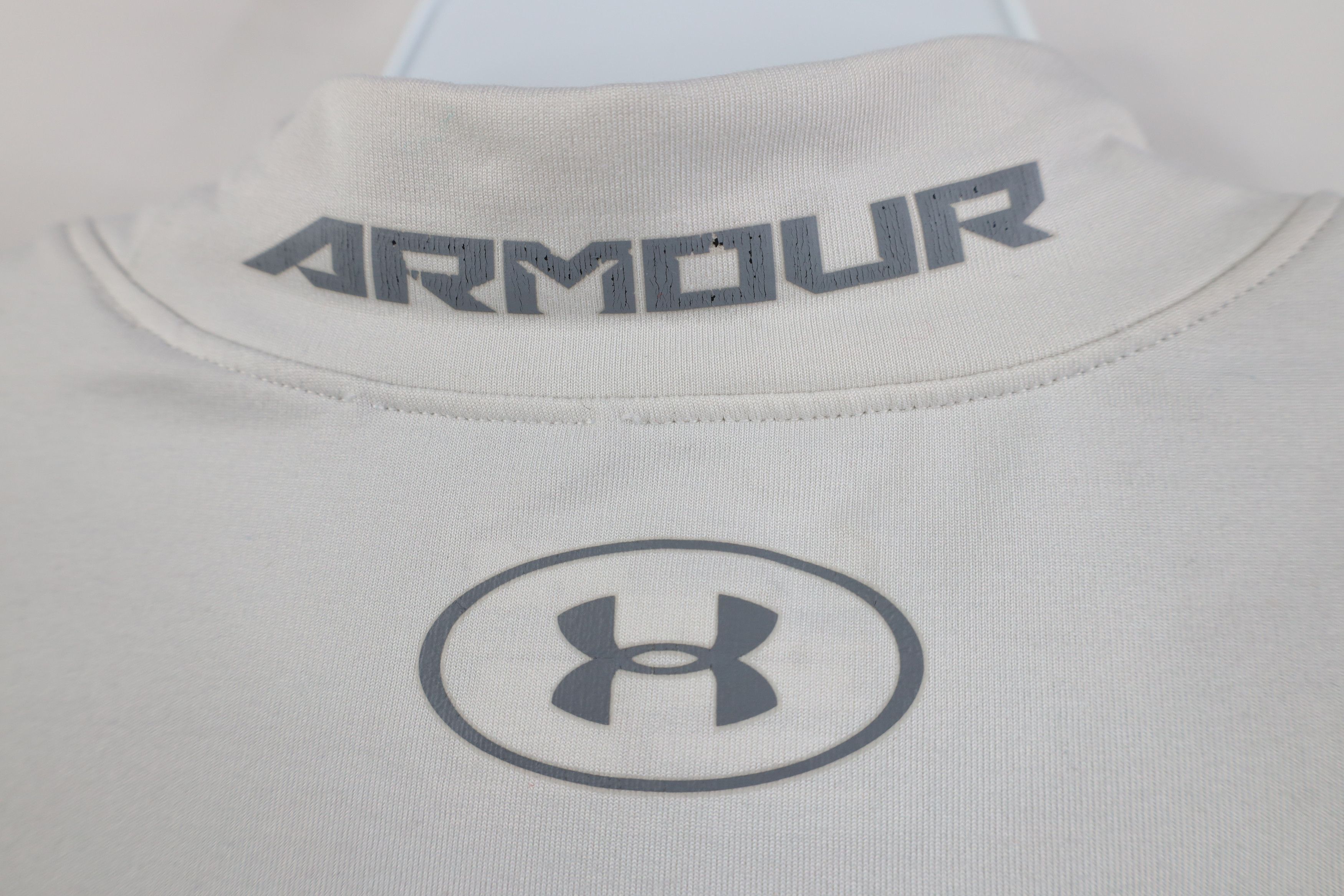 Under Armour Under Armour ColdGear Compression Mock Neck T-Shirt White Size US M / EU 48-50 / 2 - 11 Thumbnail