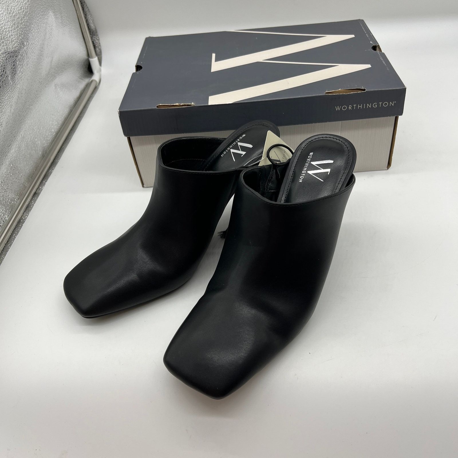 Other Worthington Heeled Mules Black Color Size 10M Size US 10 / IT 40 - 5 Thumbnail