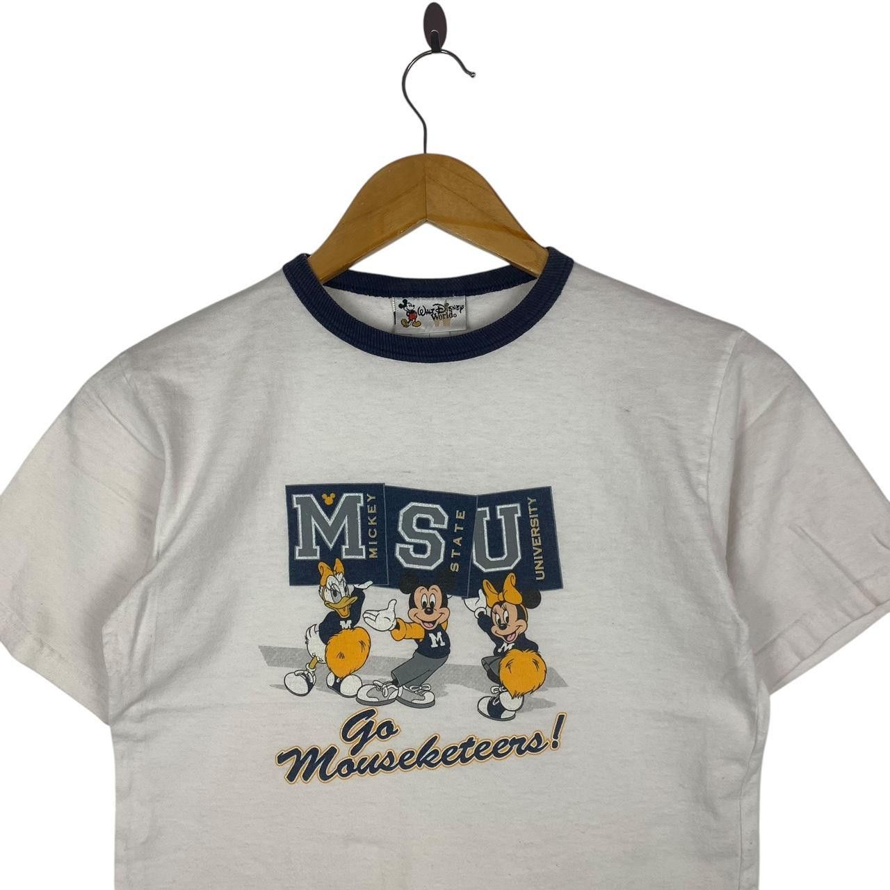 Vintage Vintage DISNEY MICKEY MOUSE State University Tee Shirt Top Size L / US 10 / IT 46 - 3 Thumbnail