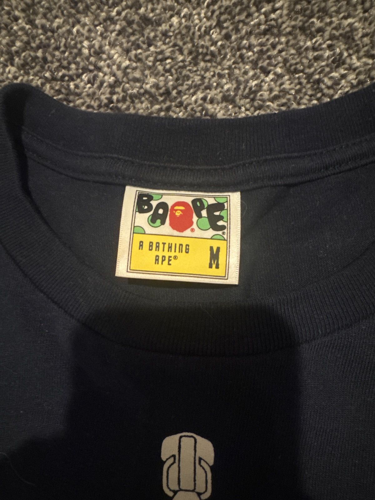 Bape BAPE Shark Head Tee Size US M / EU 48-50 / 2 - 3 Thumbnail
