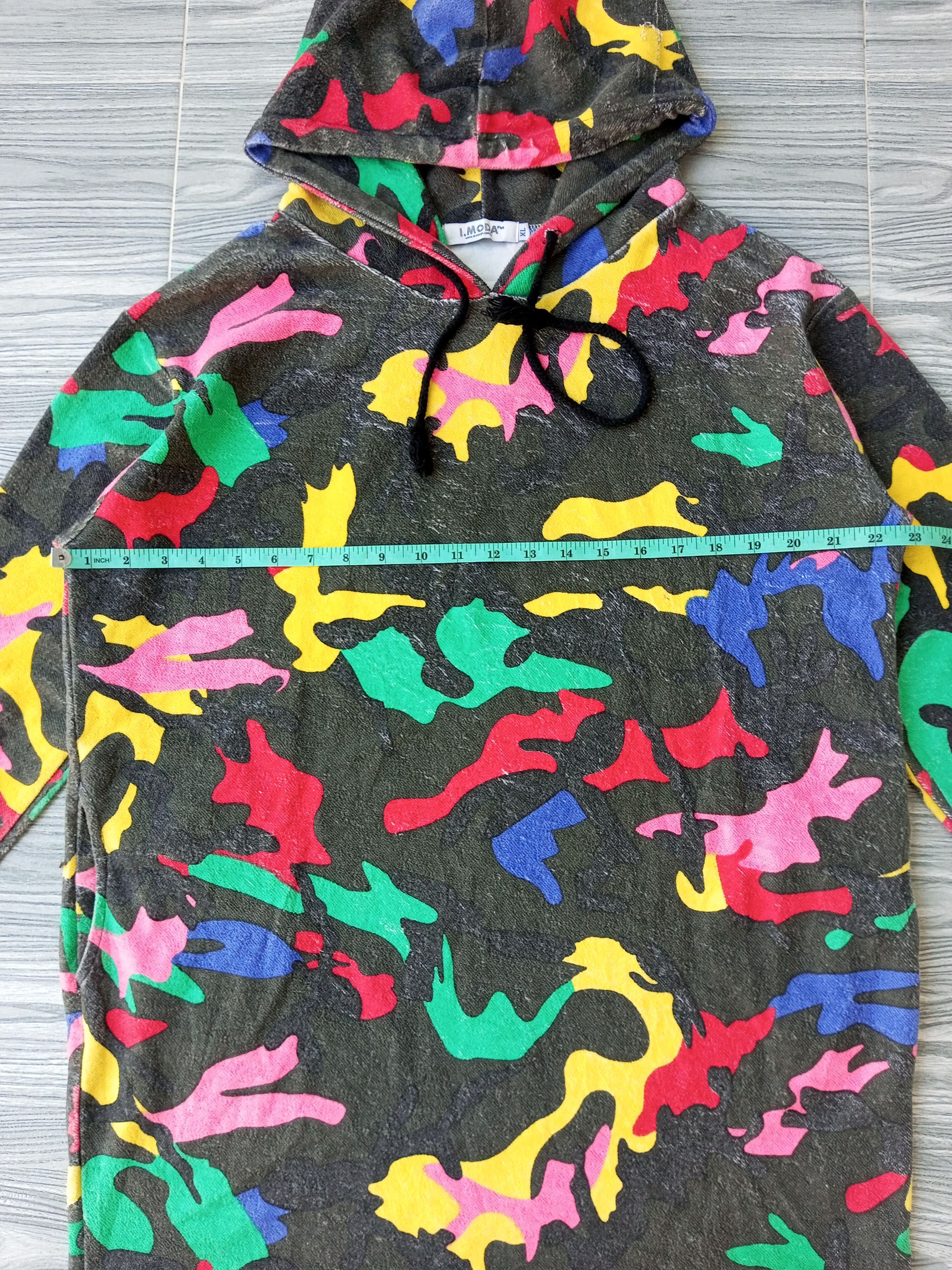 Hysteric Glamour × Japanese Brand × Vintage Imoda Japanesebrand Multicolour Jacket Hoodie Size US XL / EU 56 / 4 - 7 Thumbnail
