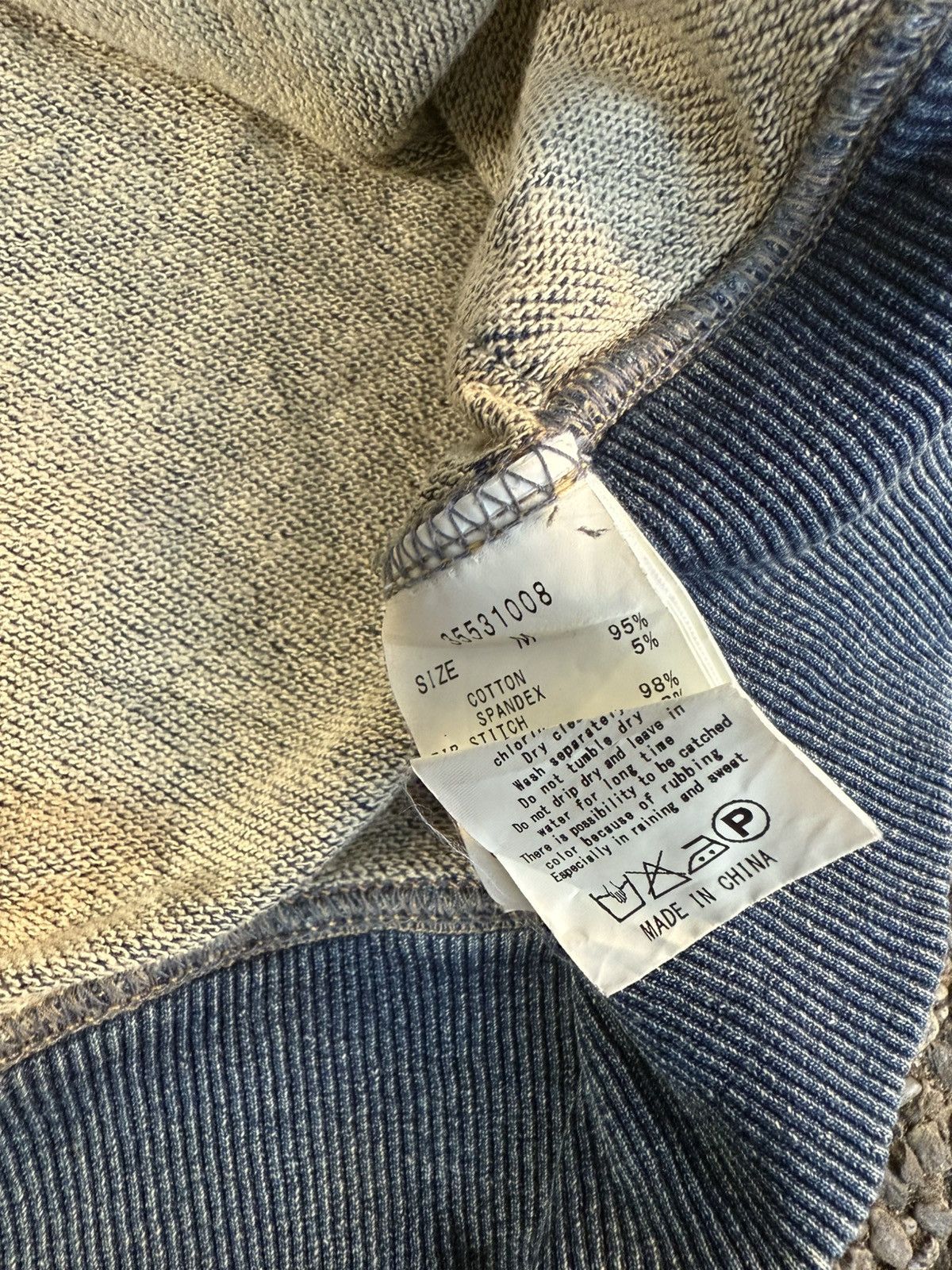 GOA GOA Supply Overwashed Denim Zip-up Hoodie Size US S / EU 44-46 / 1 - 5 Thumbnail