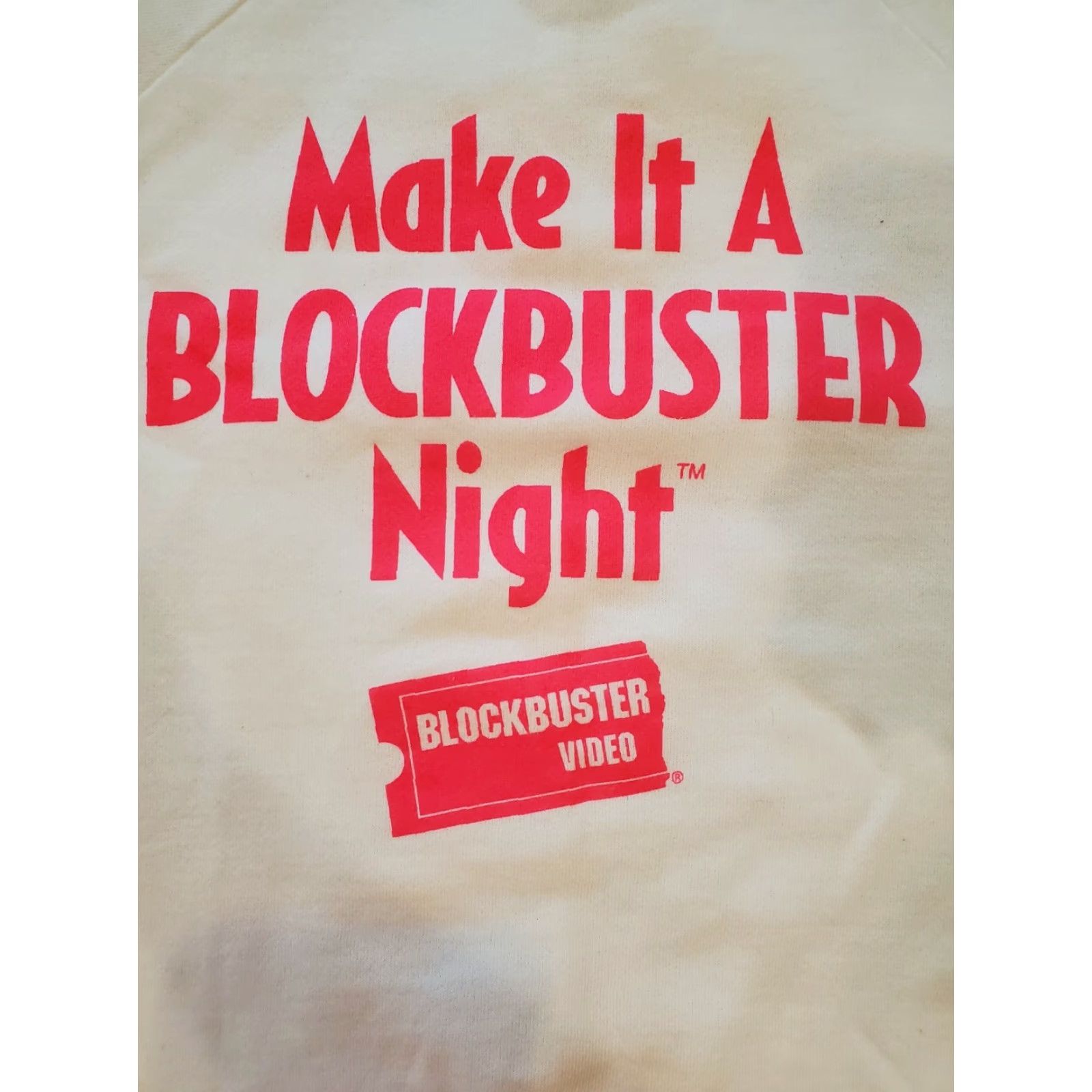 Hanes Vintage Hanes Jimmy Hollywood Blockbuster Video Crewneck Sweater White Size L Size US L / EU 52-54 / 3 - 8 Thumbnail