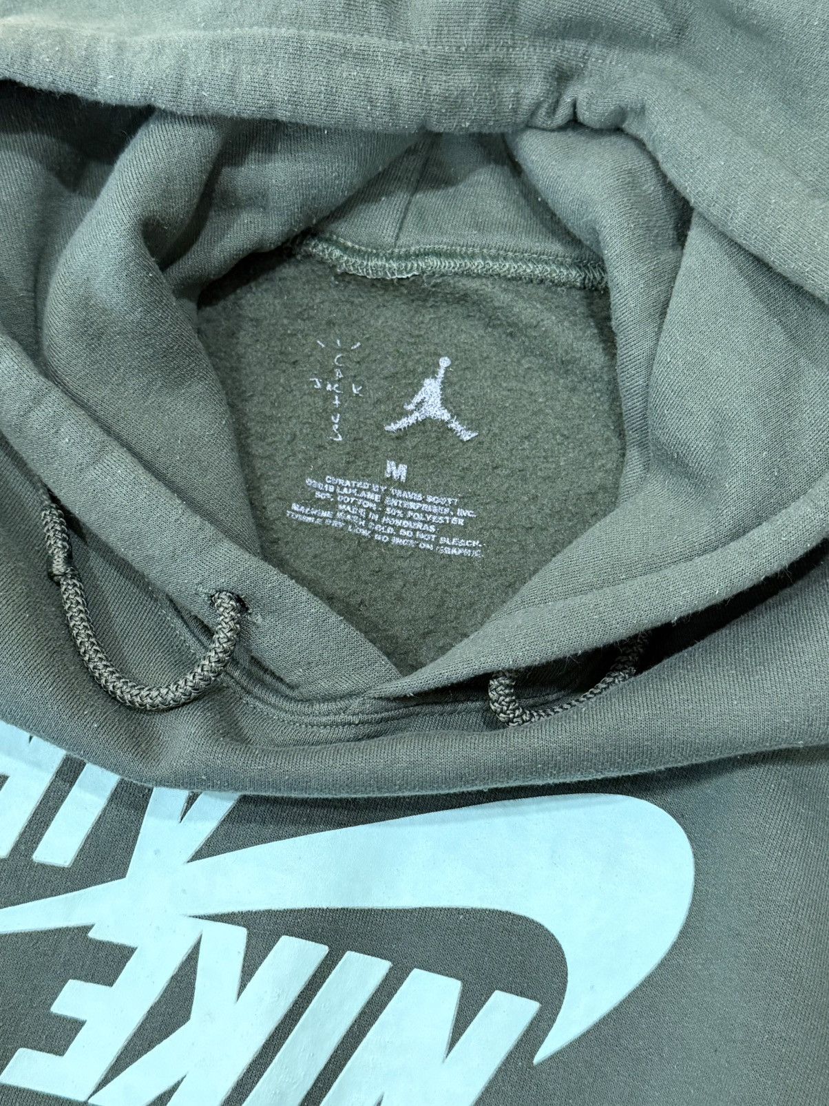 Nike × Travis Scott Travis Scott x Nike Air Olive Hoodie Medium Size US M / EU 48-50 / 2 - 4 Thumbnail