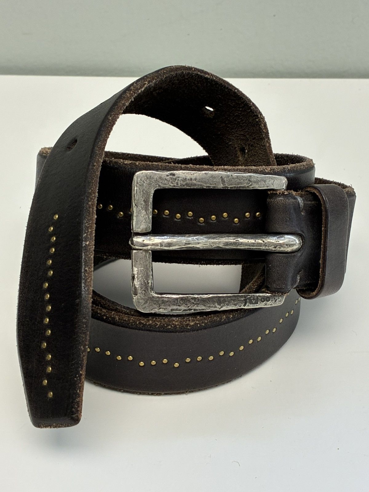 John Varvatos Studded belt 38 Size 38 - 4 Thumbnail