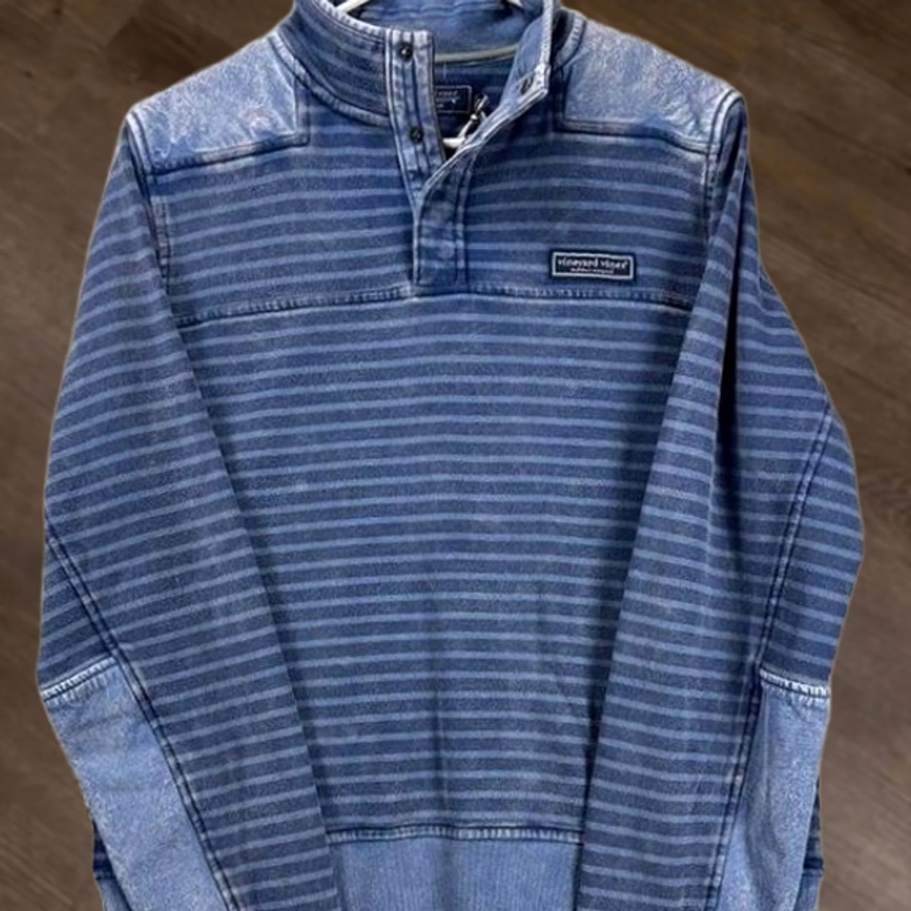 Vineyard Vines Vineyard Vines Sweatshirt Mens Small Blue Pullover Logo Solid Breathable Zip Vintage? (No) Size US S / EU 44-46 / 1 - 1 Thumbnail