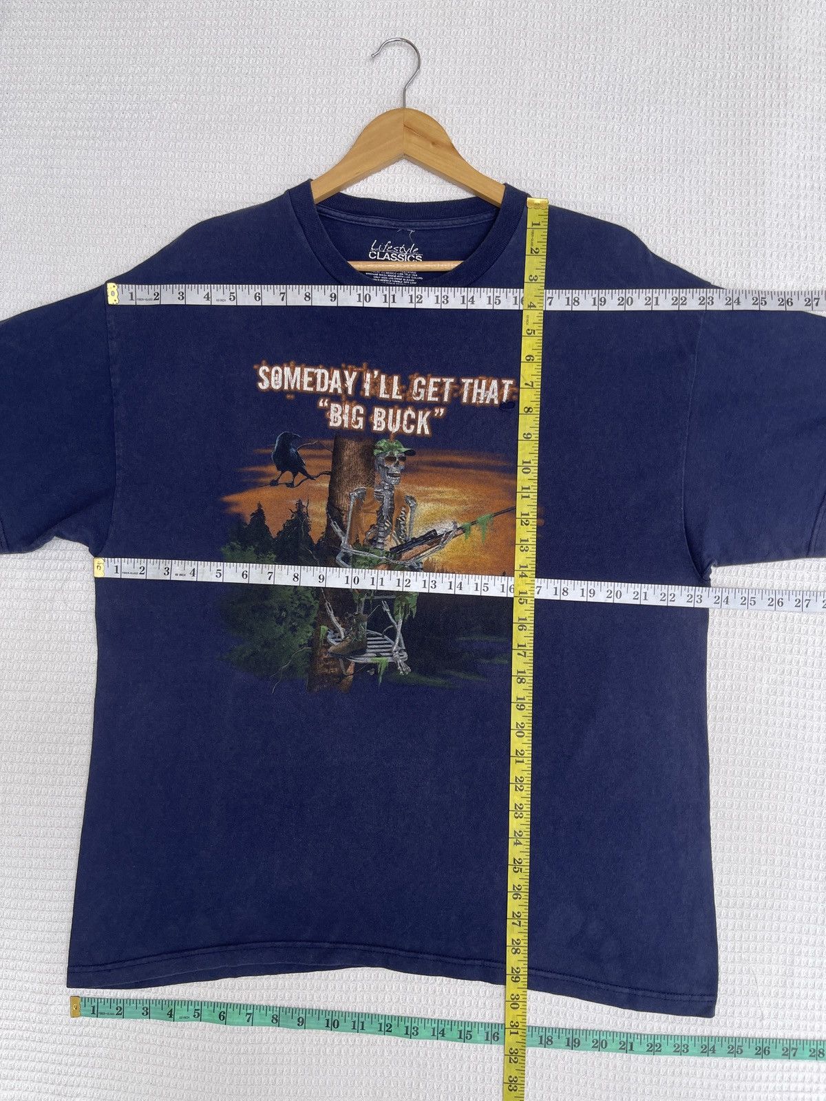 Vintage Last Drop🔥Rare🔥Vintage Humor Skull ERD GRUNGE TEE Size US XL / EU 56 / 4 - 10 Thumbnail
