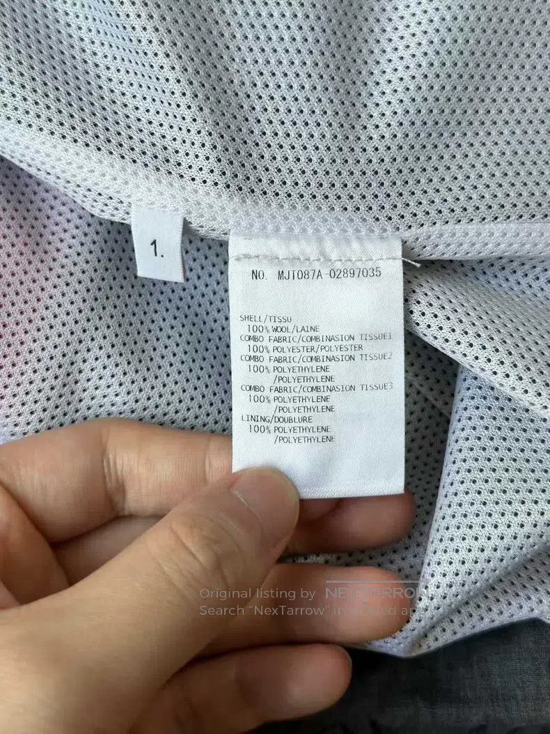 Thom Browne Thom Browne Woolen stripe jacket Size US S / EU 44-46 / 1 - 5 Thumbnail