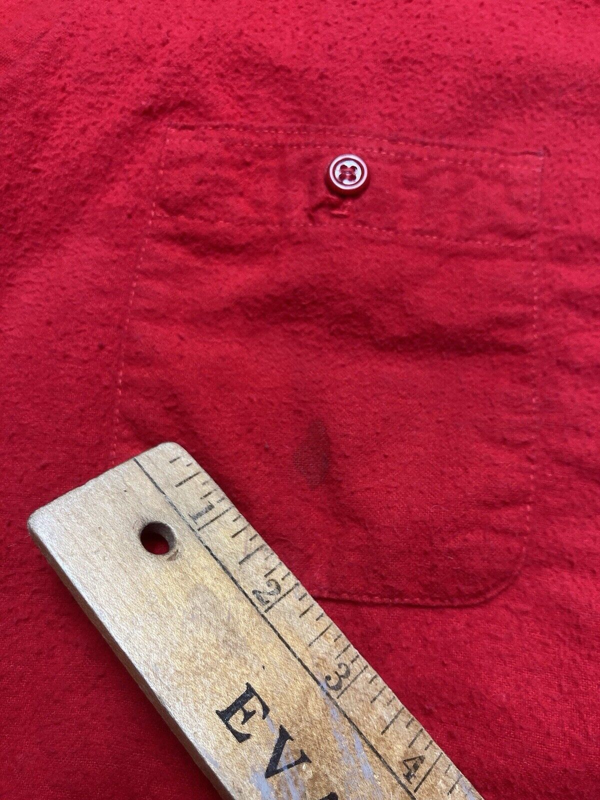 FiveBrother × Vintage 60s five brother chamois flannel work shirt brushed cotton M Size US M / EU 48-50 / 2 - 3 Thumbnail