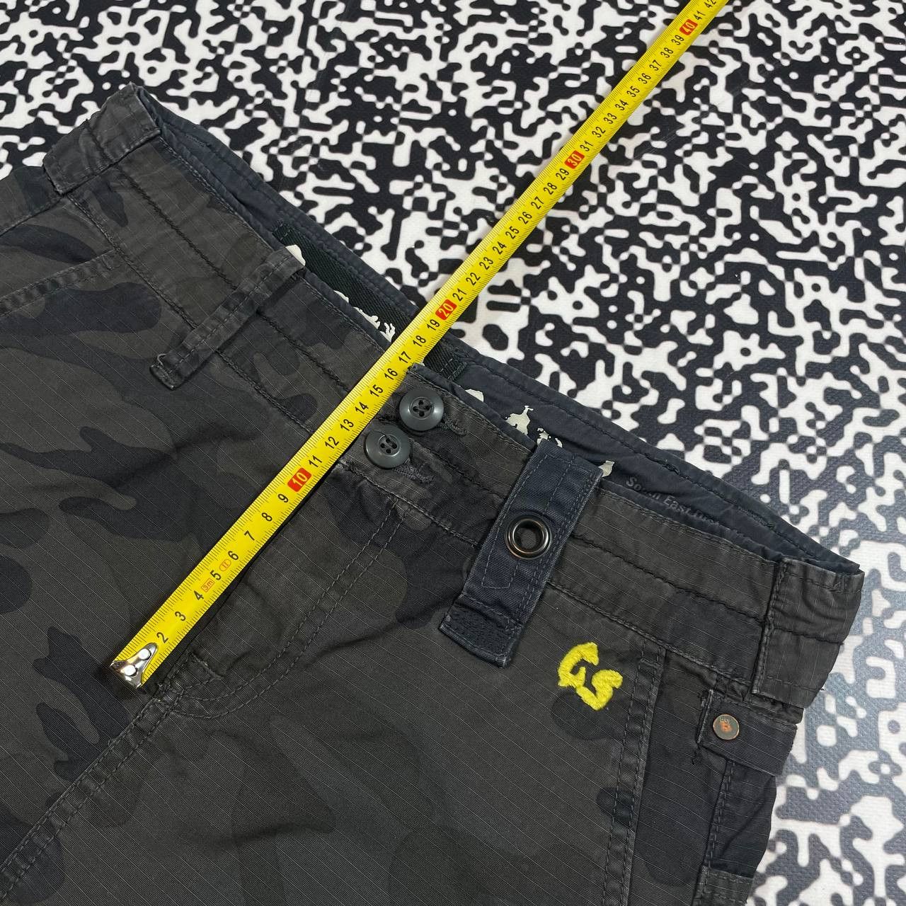 G-Star Vintage Y2K G STAR Camo Cargo Maxi Skirt Japanese Style Size 26" / US 2 / IT 38 - 19 Thumbnail