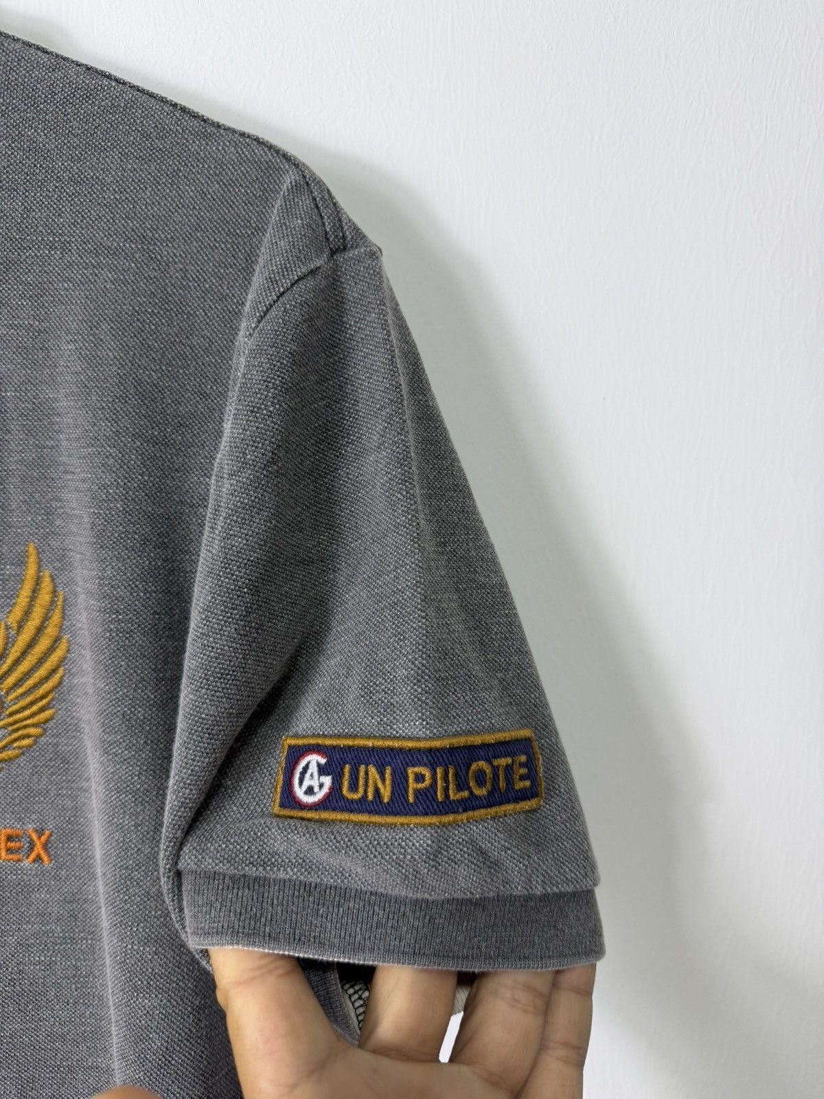 Avirex Vintage Avirex Us Air Force Polo Size US L / EU 52-54 / 3 - 4 Thumbnail