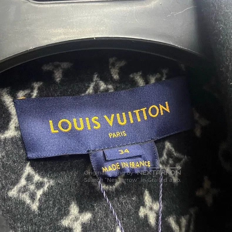 Louis Vuitton Louis Vuitton Black Logo Wool Hooded Coat. Size US S / EU 44-46 / 1 - 5 Thumbnail