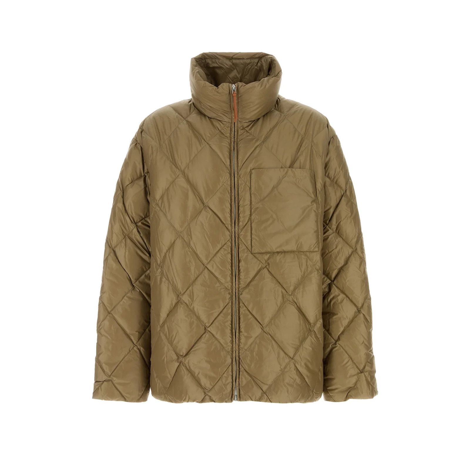 Jil Sander JIL SANDER Khaki Nylon Down Jacket New & Authentic (Men's si Size US L / EU 52-54 / 3 - 1 Thumbnail