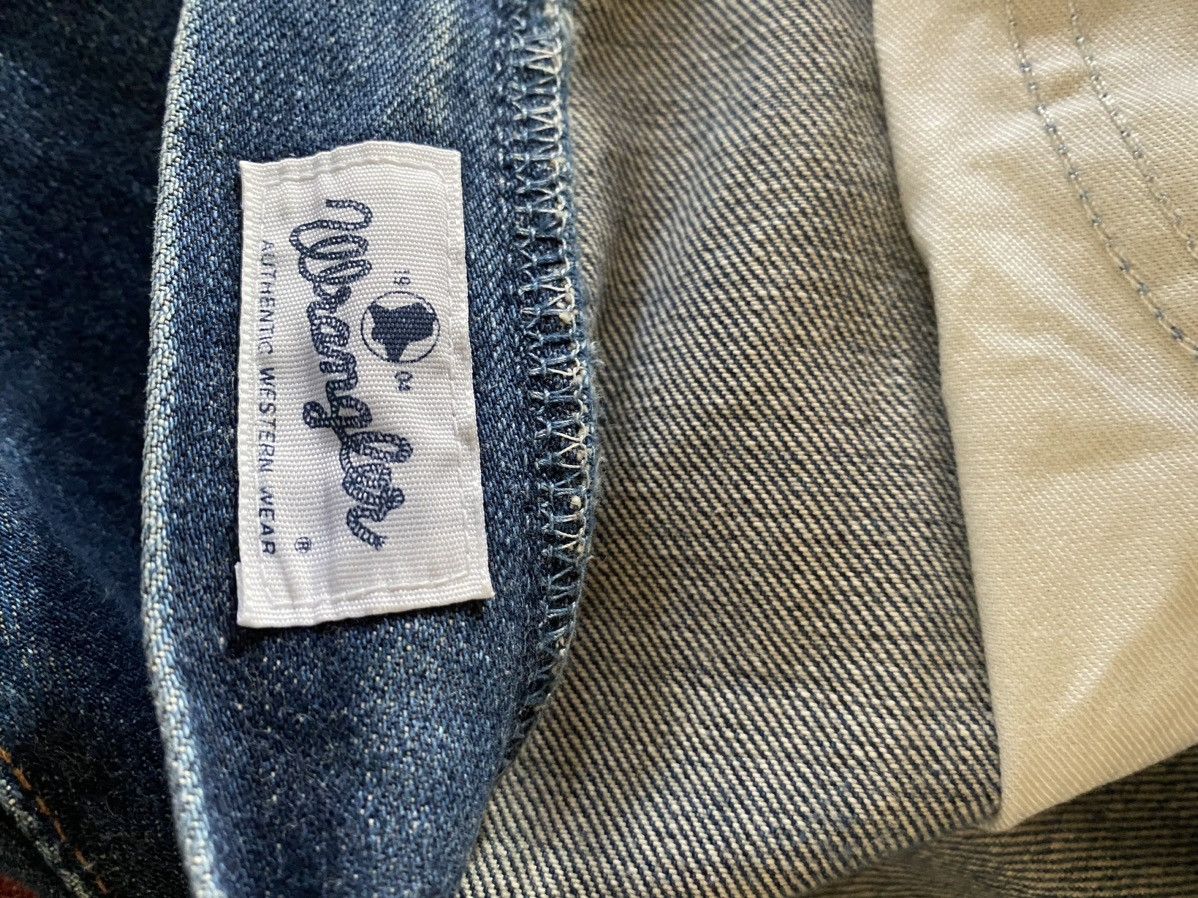 Japanese Brand × Vintage × Wrangler Vintage Wrangler Selvedge Denim Redline Pant Size US 28 / EU 44 - 12 Thumbnail