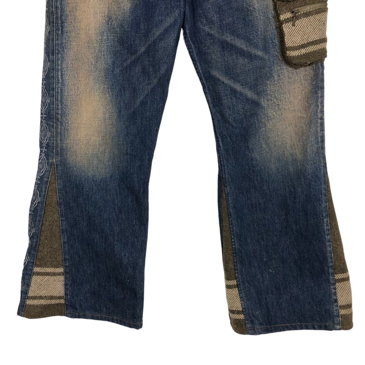 Levi's 🔥VINTAGE LEVIS DENIM JEANS RARE DESIGN COMME CA ISM JAPAN Size US 34 / EU 50 - 5 Thumbnail