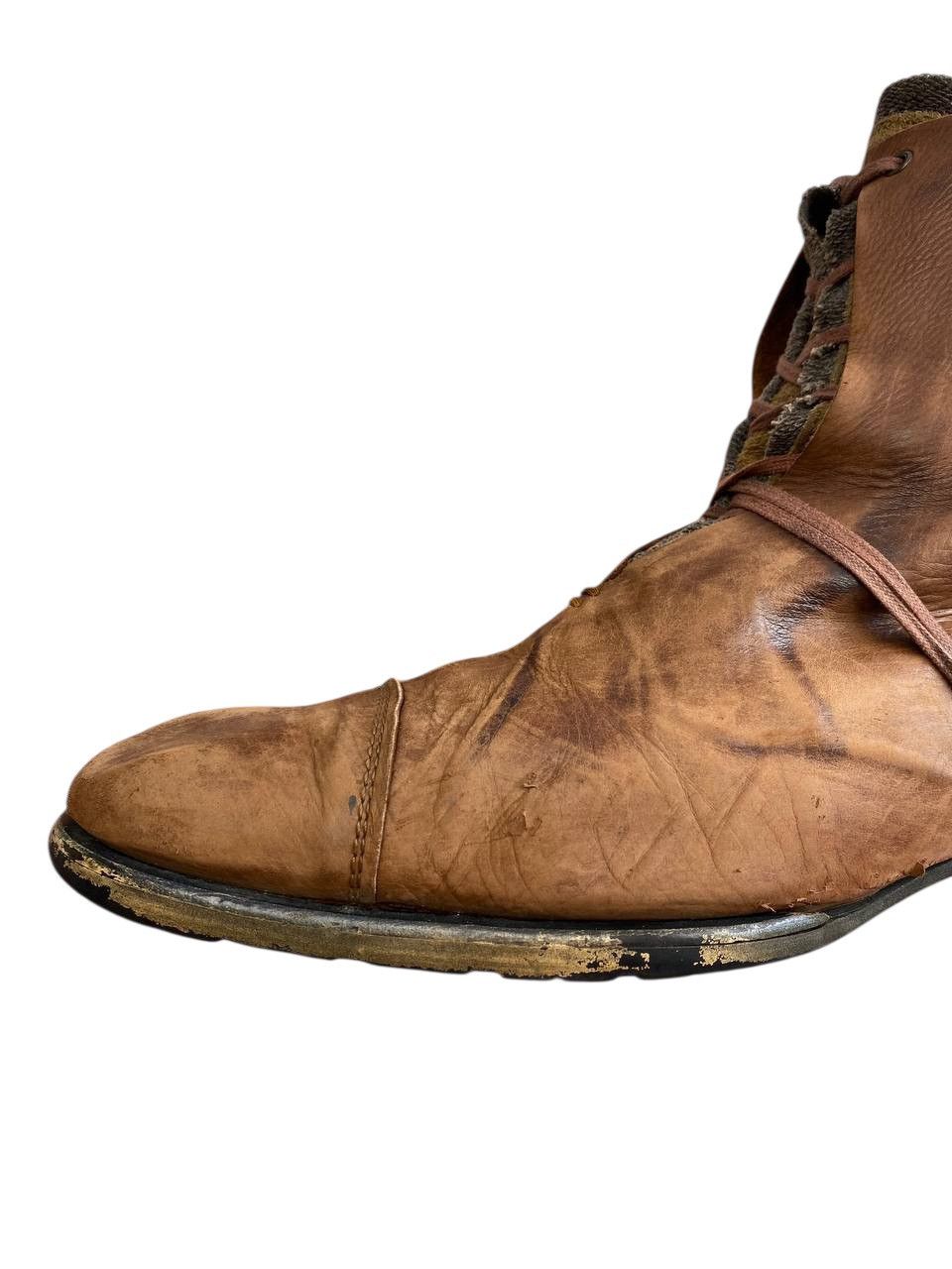 Alfredo Bannister Alfredo Bannister Deconstructed Folded Sock Boots Size US 10 / EU 43 - 12 Thumbnail