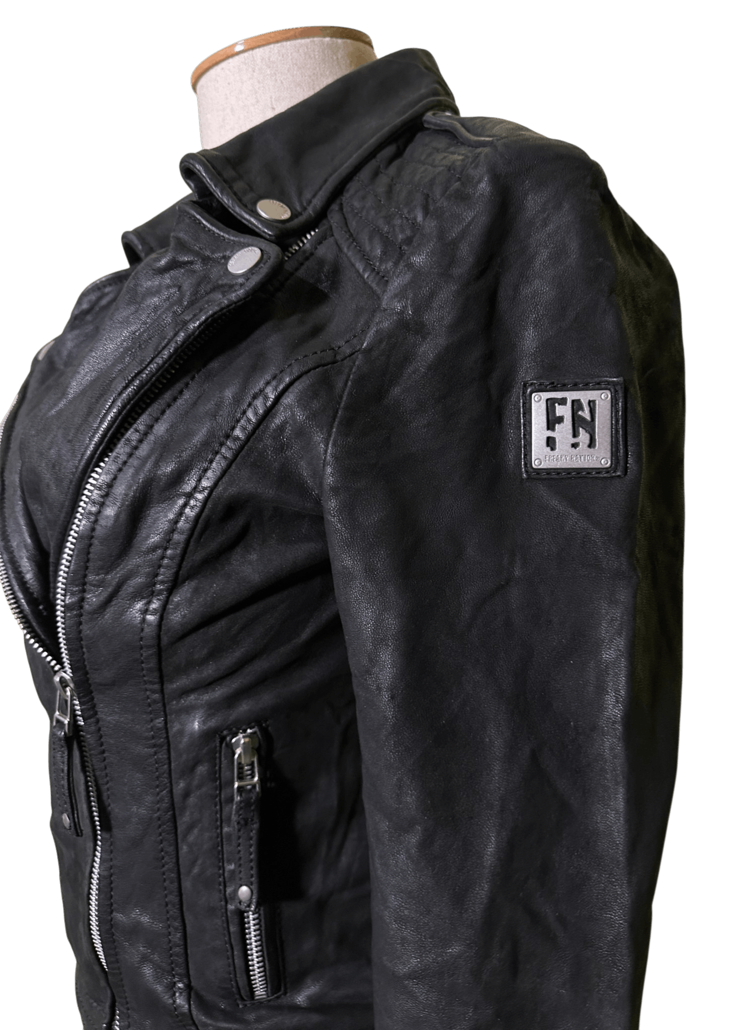 Other Franky Nation black leather jacket Size XS / US 0-2 / IT 36-38 - 3 Thumbnail