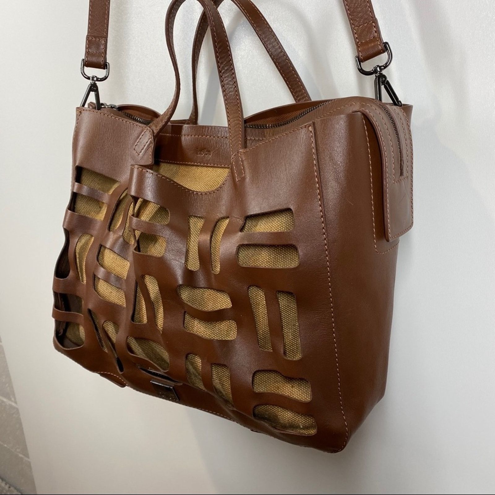 Other Kooba Tote Shoulder Bag Leather & Removable Pouch Size ONE SIZE - 5 Thumbnail