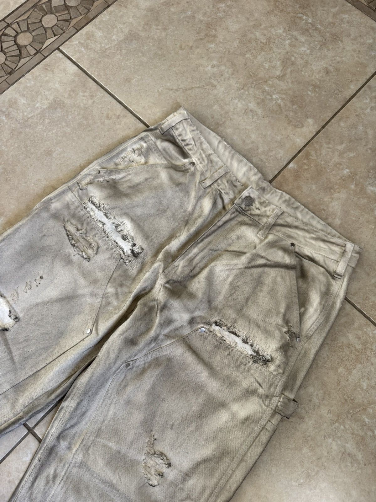 Basketcase Gallery HENCH Doubleknees Dirty Cream Wash