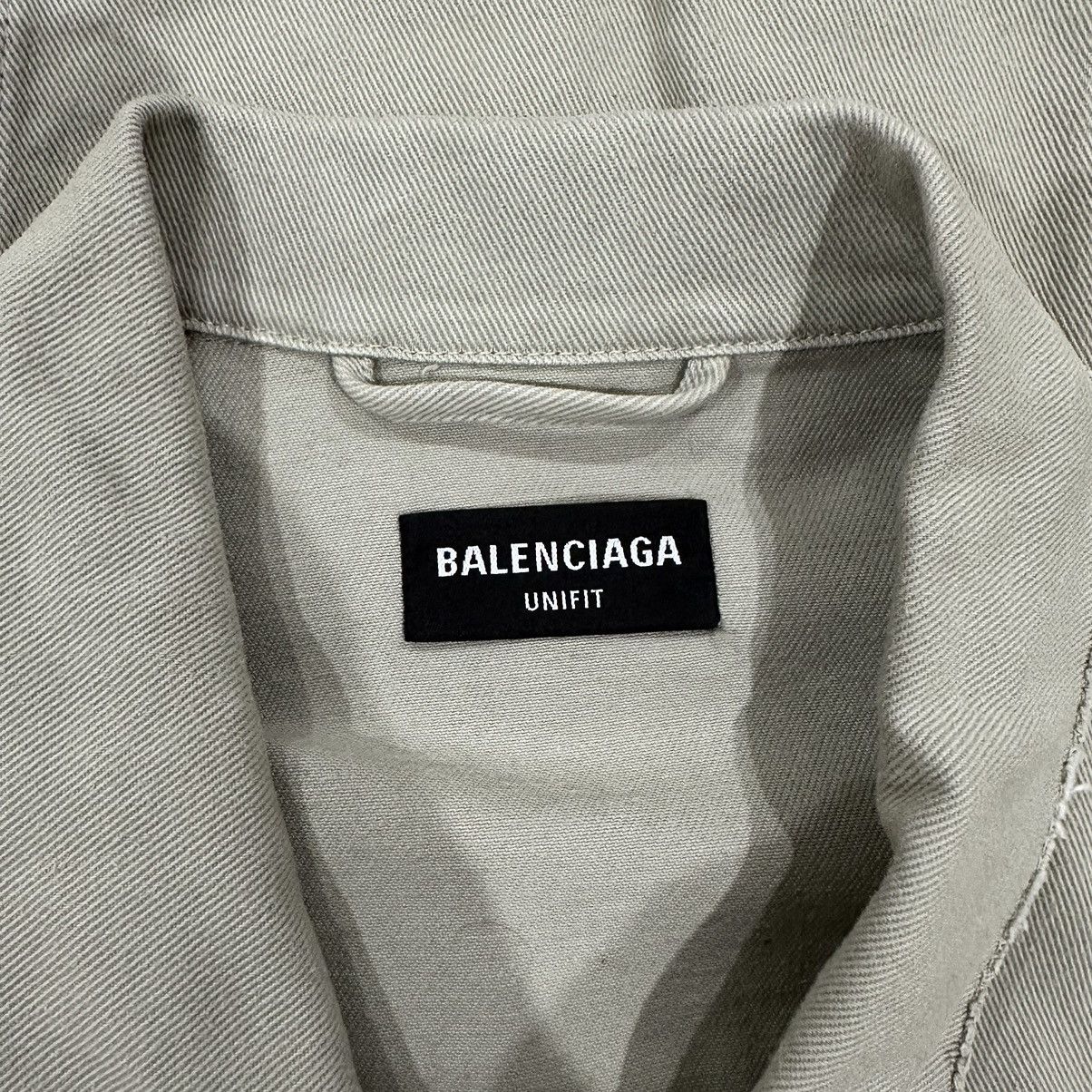 Balenciaga Balenciaga Denim Jacket Size US L / EU 52-54 / 3 - 4 Thumbnail