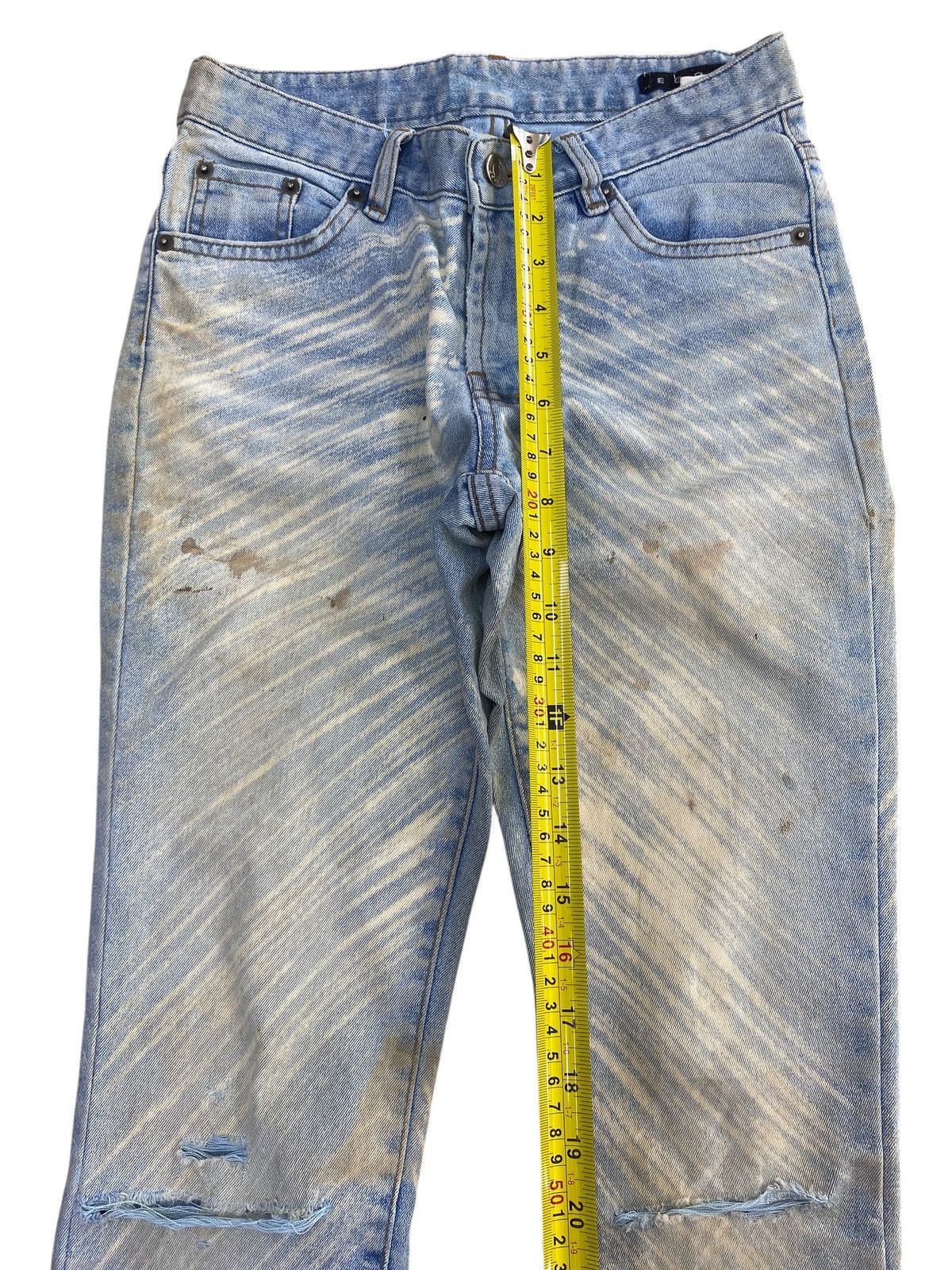 Other Egoist Brand Unique Faded Wash Flare Jeans Size US 26 / EU 42 - 6 Thumbnail