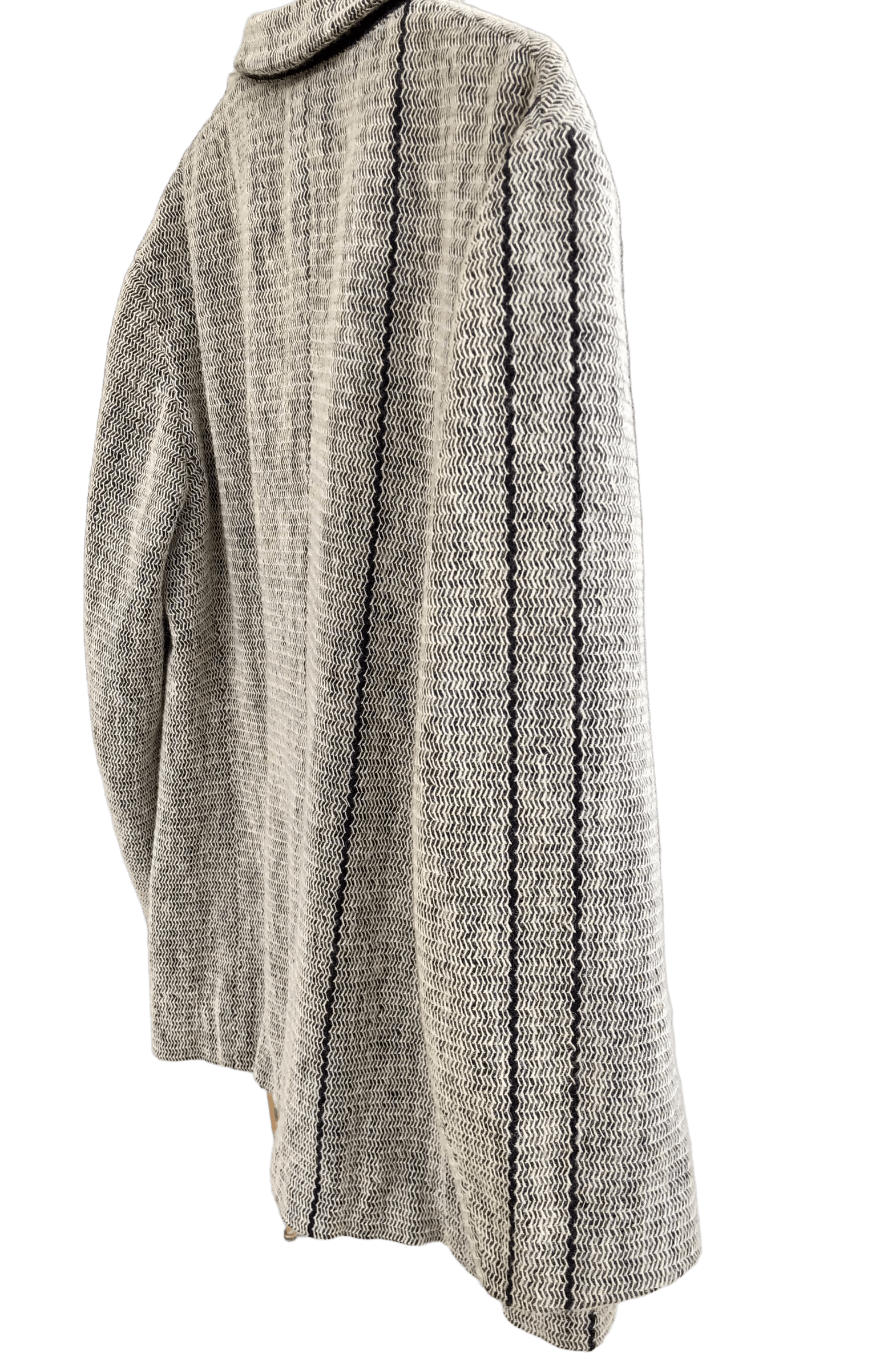 Issey Miyake Vintage Issey Miyake Herringbone Wool Blazer Coat Jacket Size US L / EU 52-54 / 3 - 4 Thumbnail