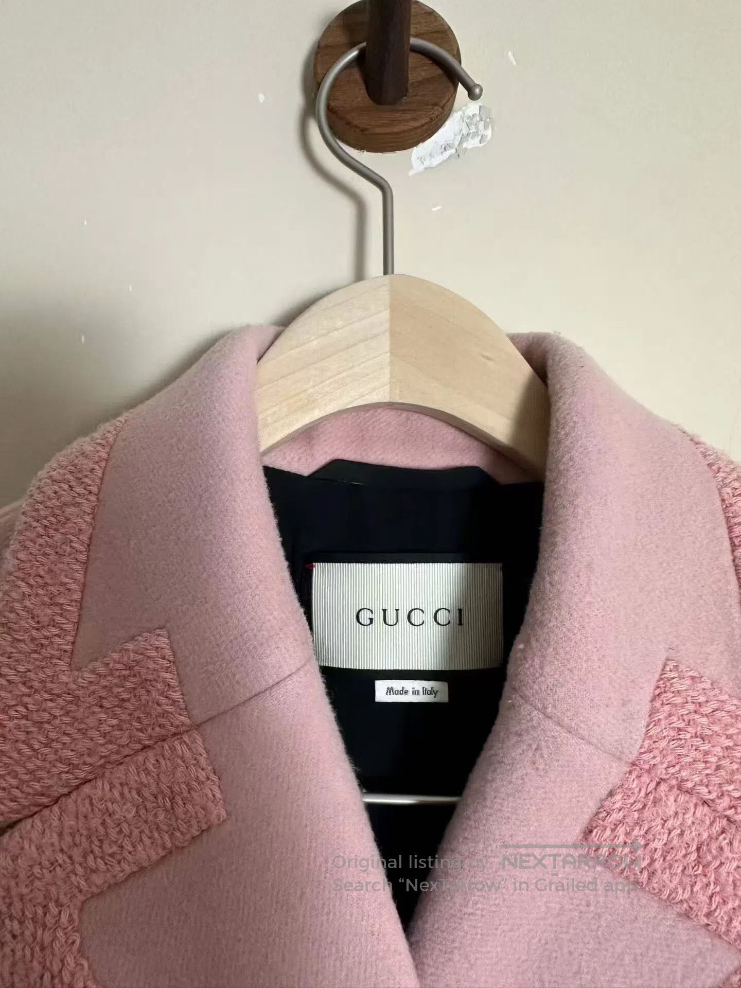 Gucci Guicci Pearl Buttoned Coat| Size XS / US 0-2 / IT 36-38 - 3 Thumbnail