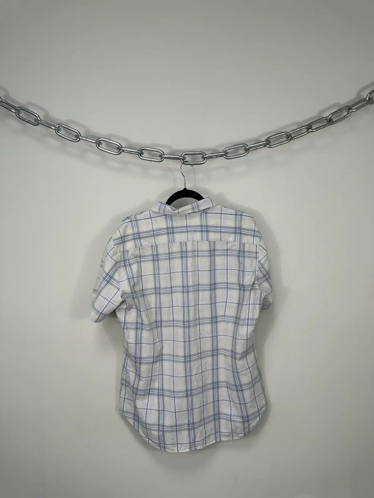 Dolce & Gabbana × Vintage Vintage Dolce & Gabbana Men's Checkered Short Sleeve Shirt Size US L / EU 52-54 / 3 - 10 Thumbnail