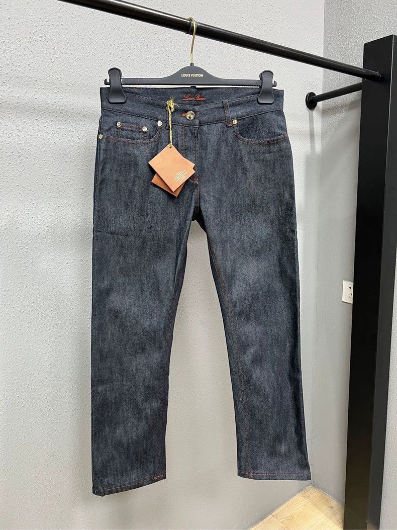Loro Piana LORO PIANA Distressed Denim Pants Size US 42 / EU 58 - 1 Thumbnail
