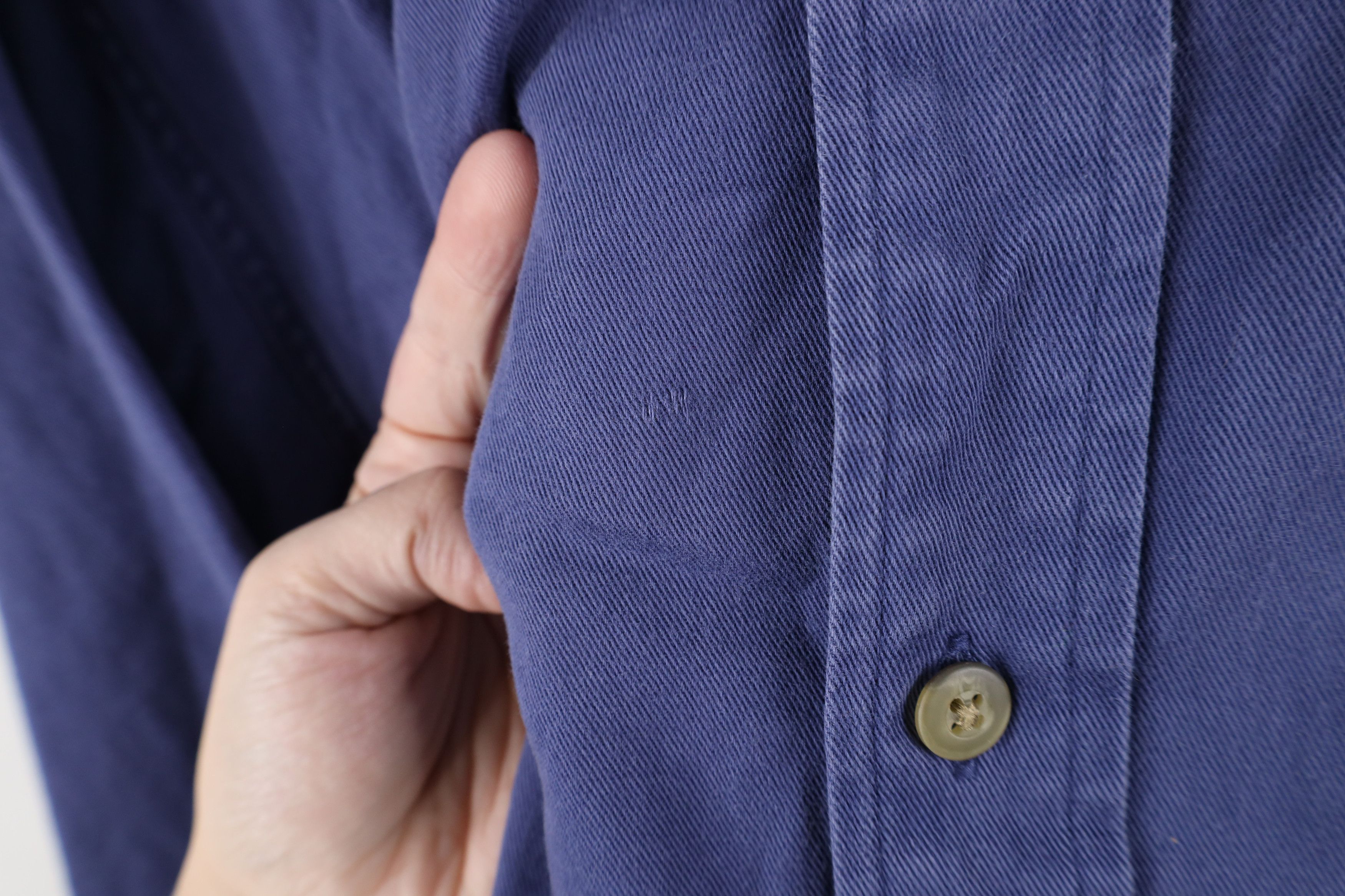 Eddie Bauer × Vintage Vintage 90s Eddie Bauer Heavyweight Twill Button Down Shirt Size US L / EU 52-54 / 3 - 7 Thumbnail