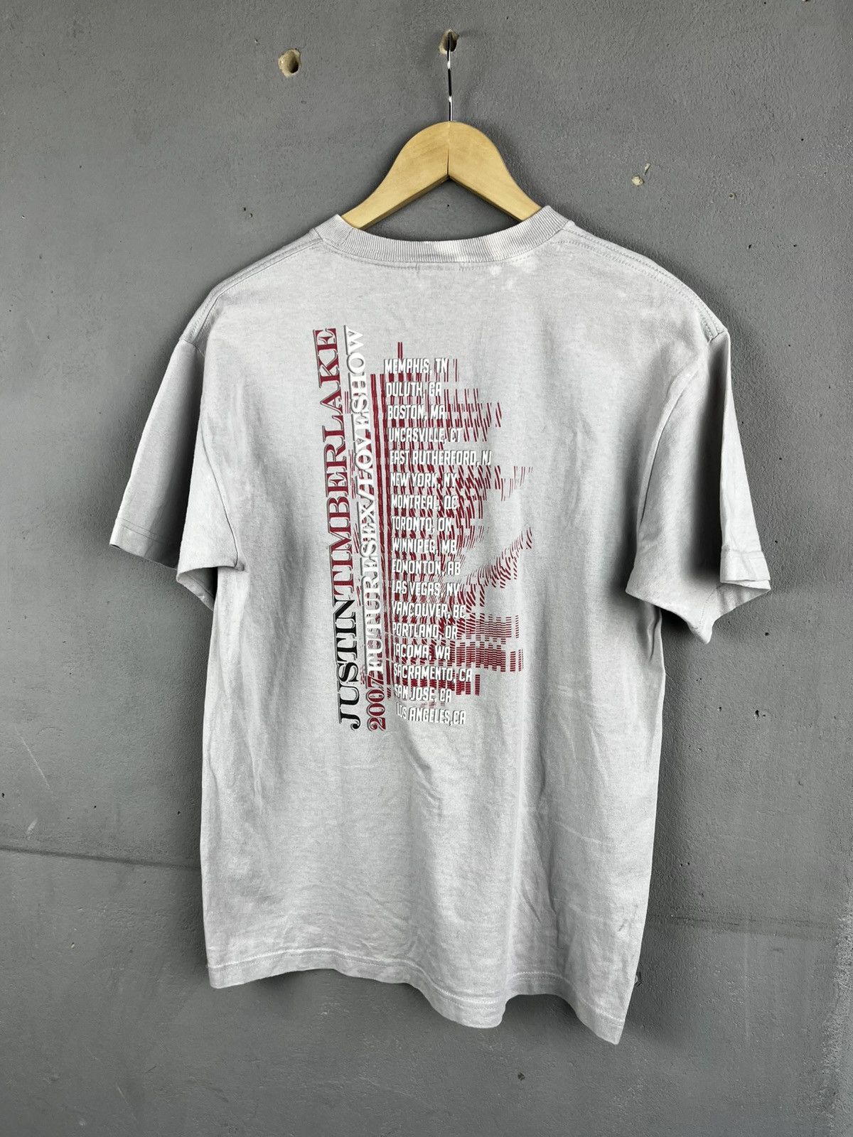 Vintage Justin Timberlake FutureSex/LoveShow Tour T Shirt New Sz M Size US M / EU 48-50 / 2 - 7 Thumbnail