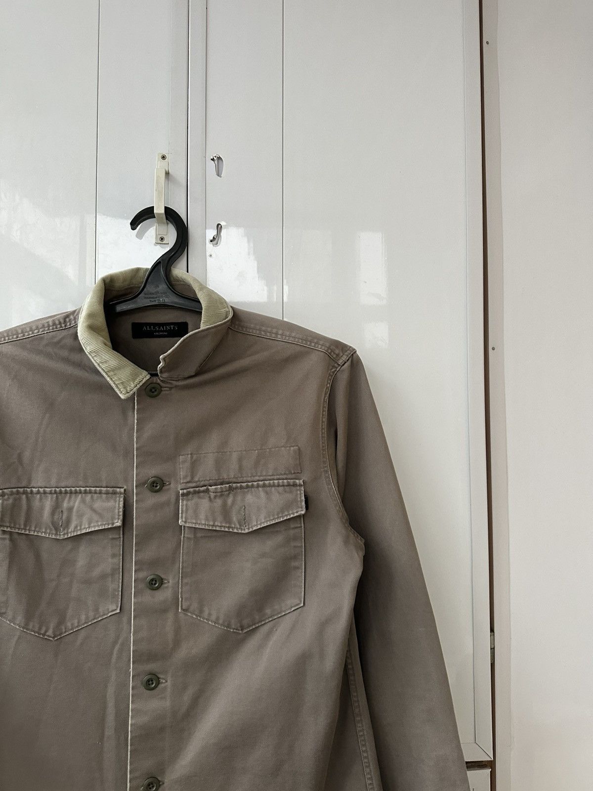 Allsaints Allsaints Multipocket OverShirt Brown Luxury Fit Size US M / EU 48-50 / 2 - 4 Thumbnail