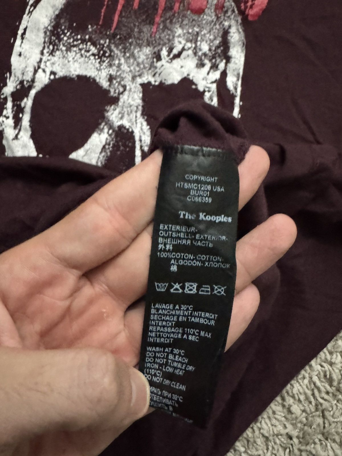 The Kooples Size XL Vintage Kooples Tee Size US XL / EU 56 / 4 - 4 Thumbnail