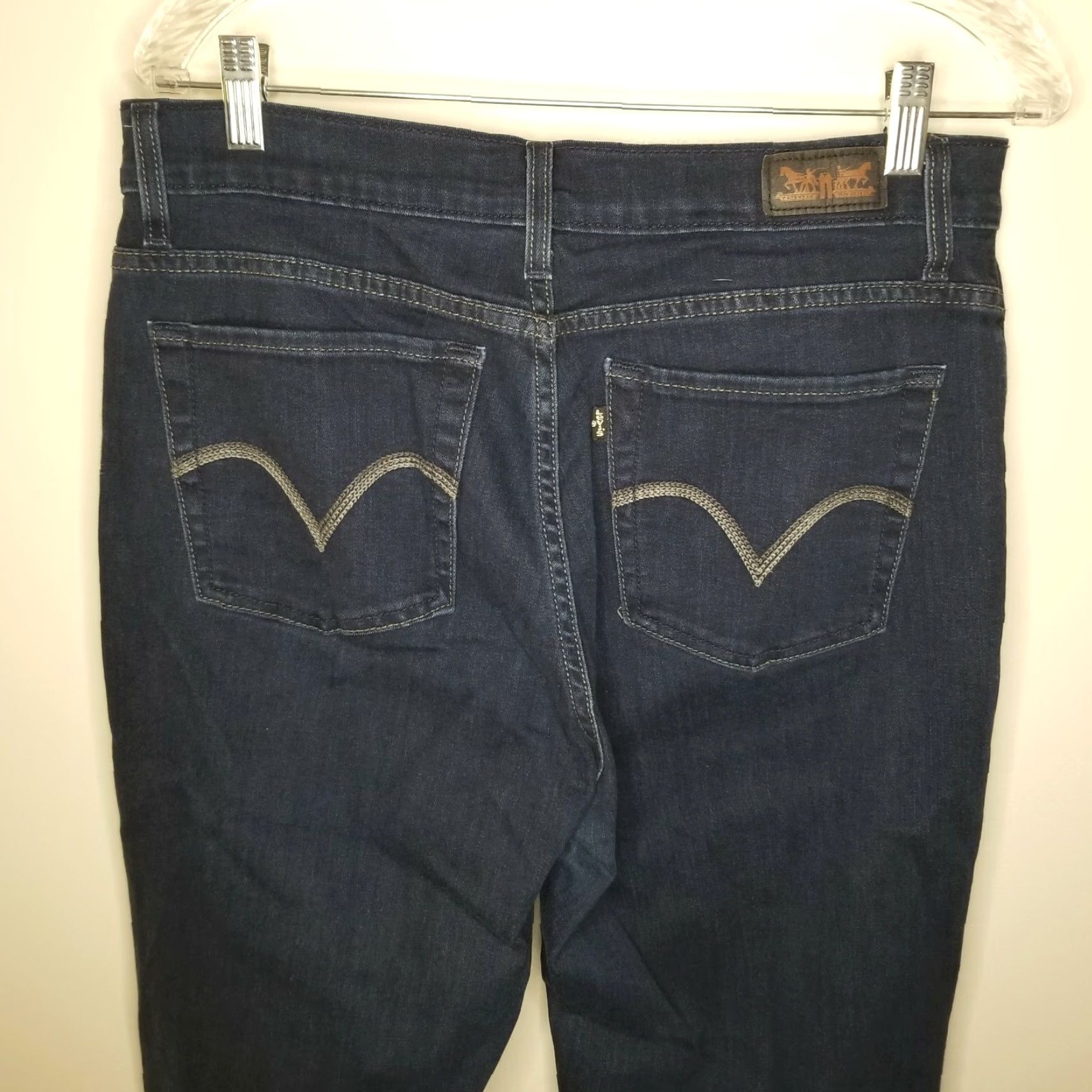 Levi's Levi 512 Womens Slimming Bootcut Jeans Size 14M Blue Size 32" / US 10 / IT 46 - 5 Thumbnail