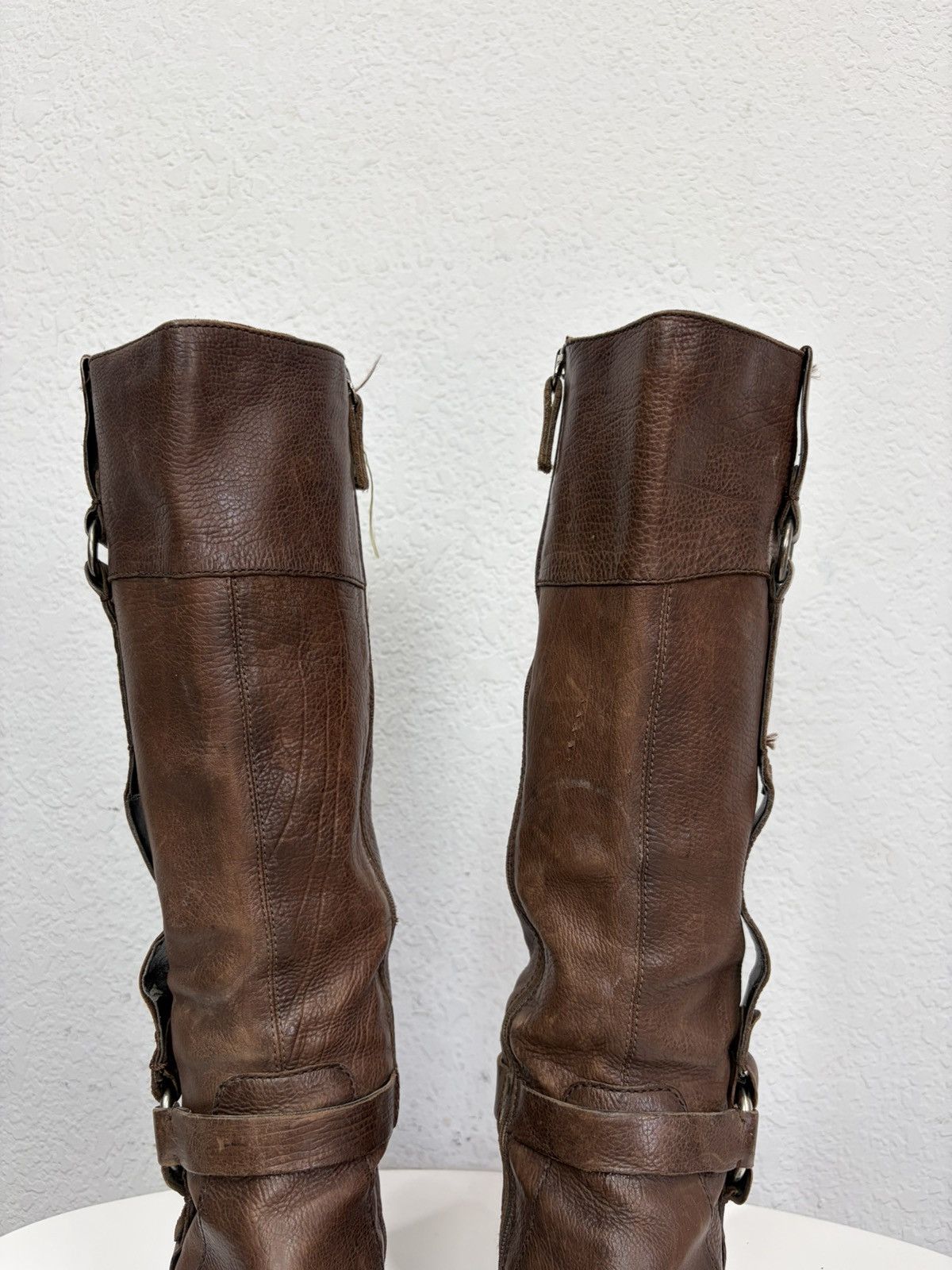If Six Was Nine A.S. 98 Avant Garde Archive Leather Belted Boots Size US 9 / IT 39 - 9 Thumbnail
