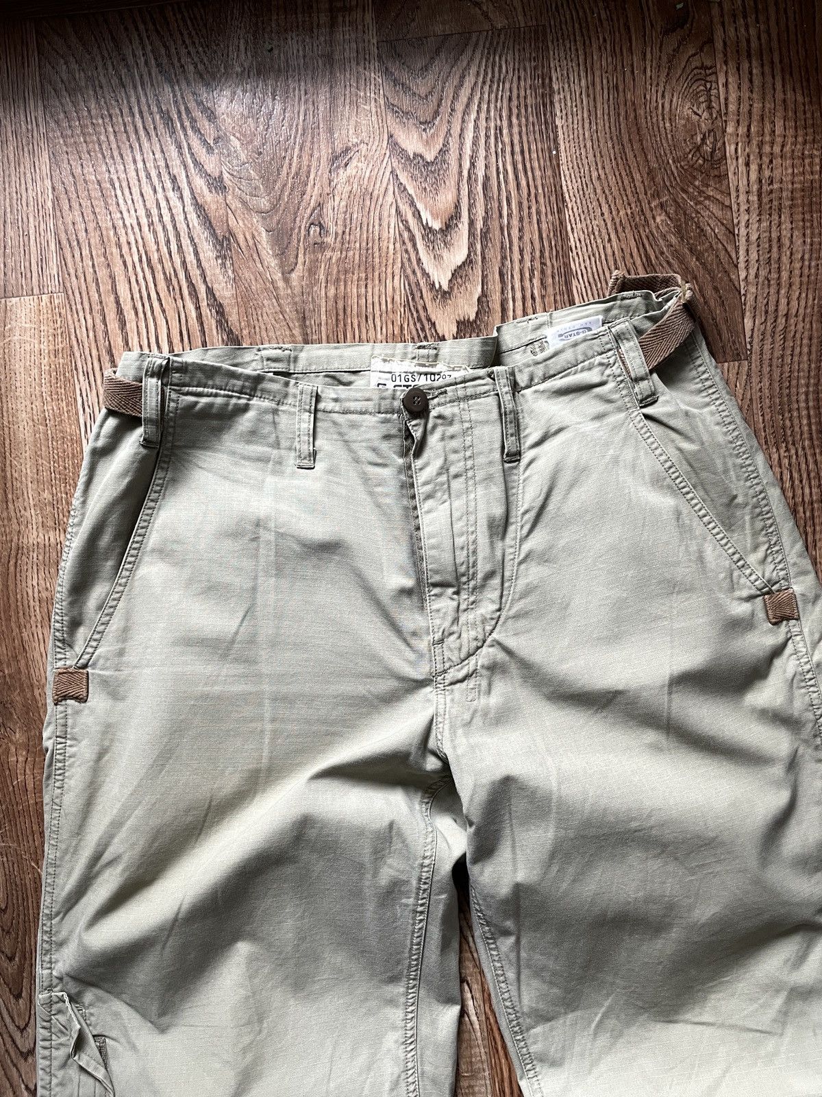 G-Star VINTAGE Y2K CARGO PANTS G-STAR RAW CASUAL STREETWEAR 90s Size US 36 / EU 52 - 3 Thumbnail