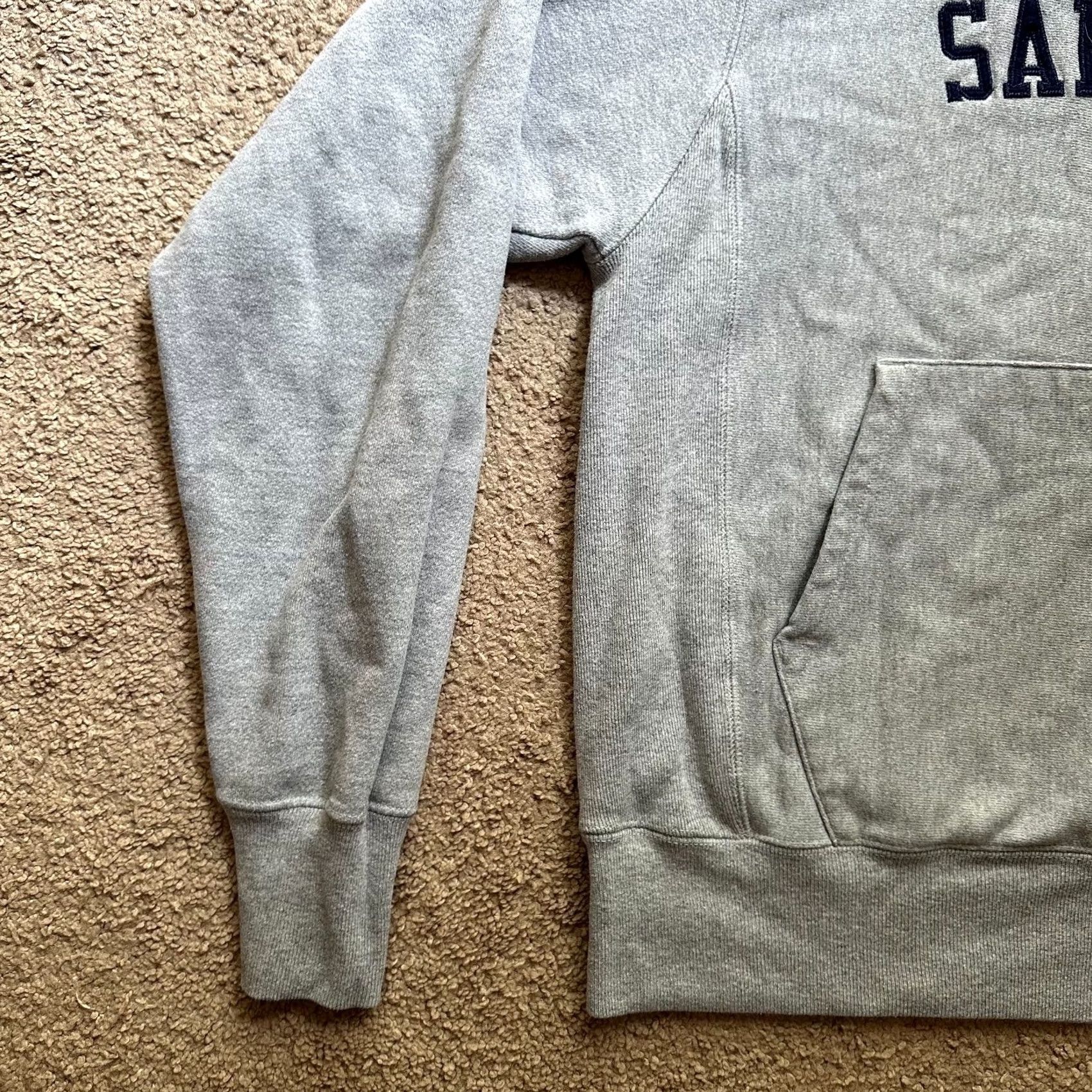 Champion Champion Reverse Weave Sarasota Sweatshirt Mens Small Grey Pullover Hoodie 90s Sports University Size US S / EU 44-46 / 1 - 5 Thumbnail