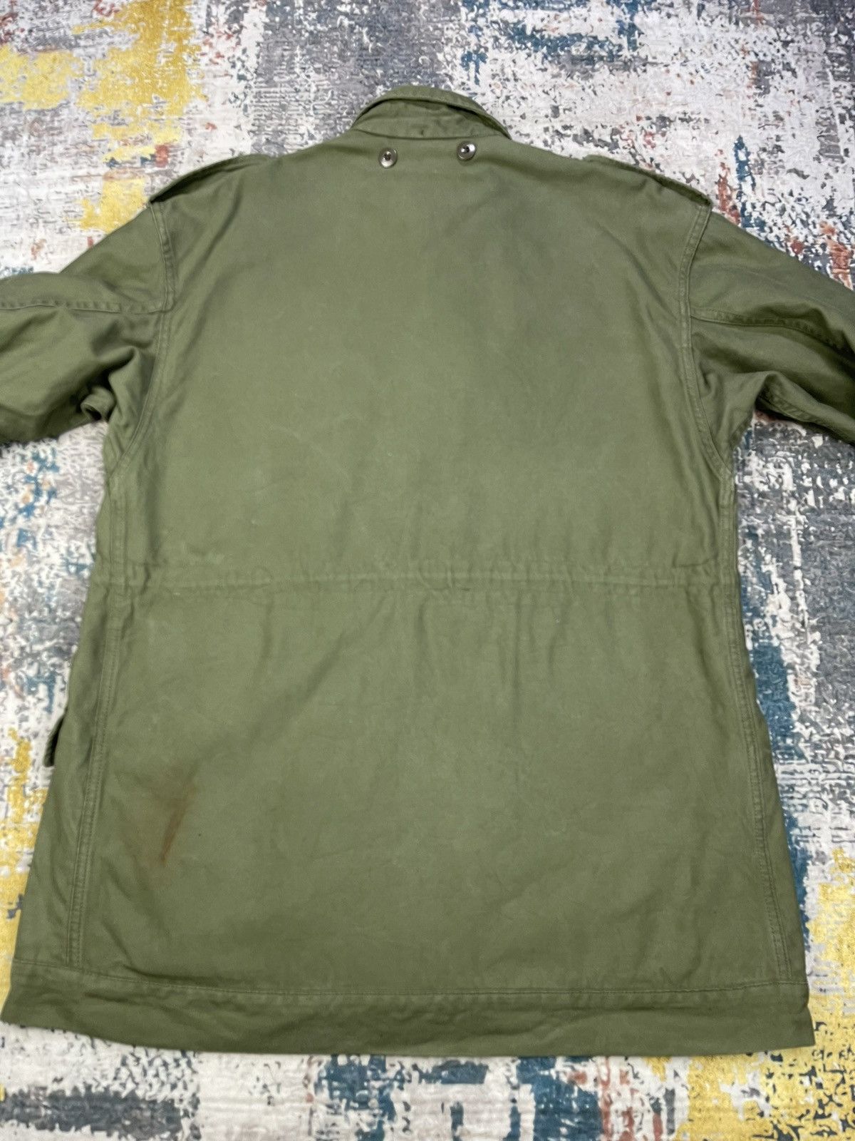 Vintage Vtg 70s KL Seyntex Dutch Army Military Field Jackets Size US L / EU 52-54 / 3 - 7 Thumbnail