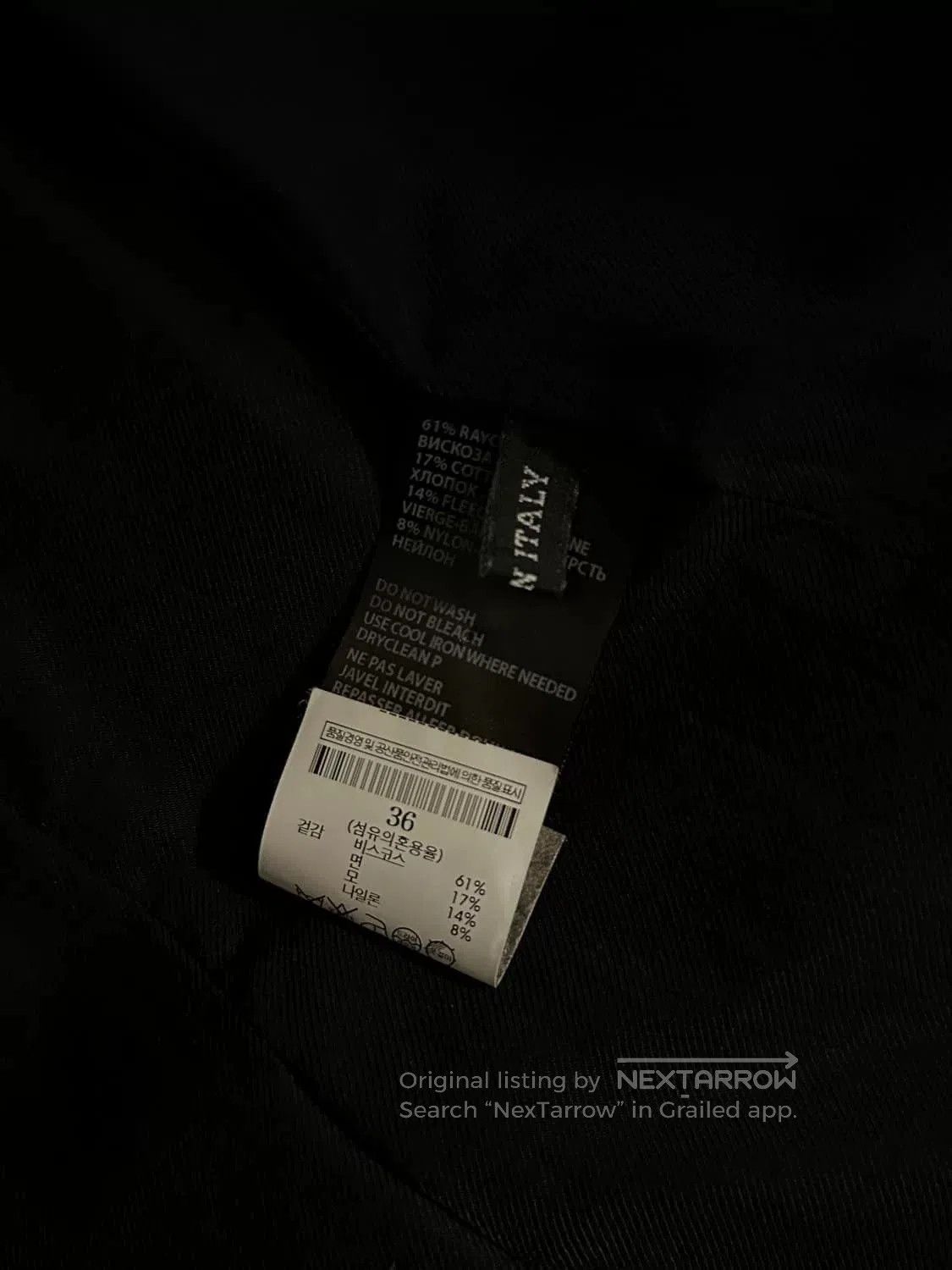 Ann Demeulemeester Ann Demeulemeester Mura Jacket. Size XS / US 0-2 / IT 36-38 - 5 Thumbnail
