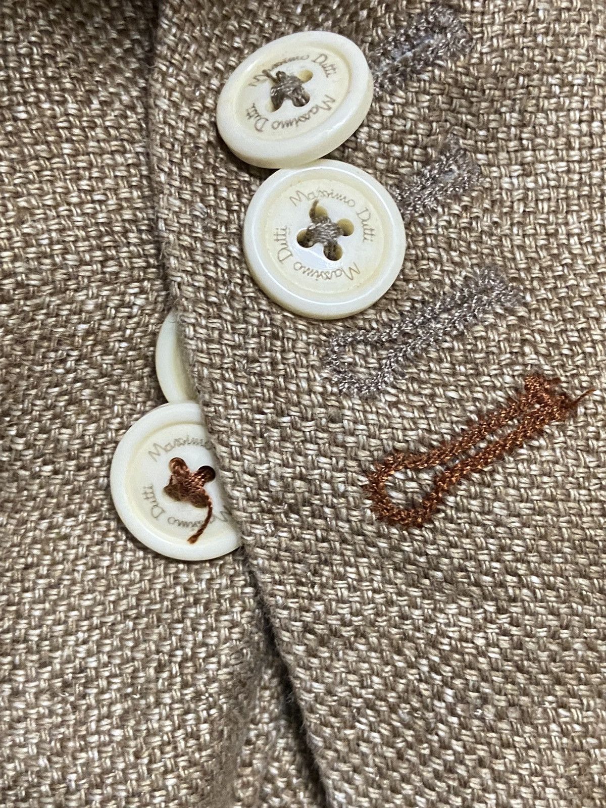 Massimo Dutti Massimo Dutti Exrafine Linen Blazer Jacket Size 46R - 13 Thumbnail
