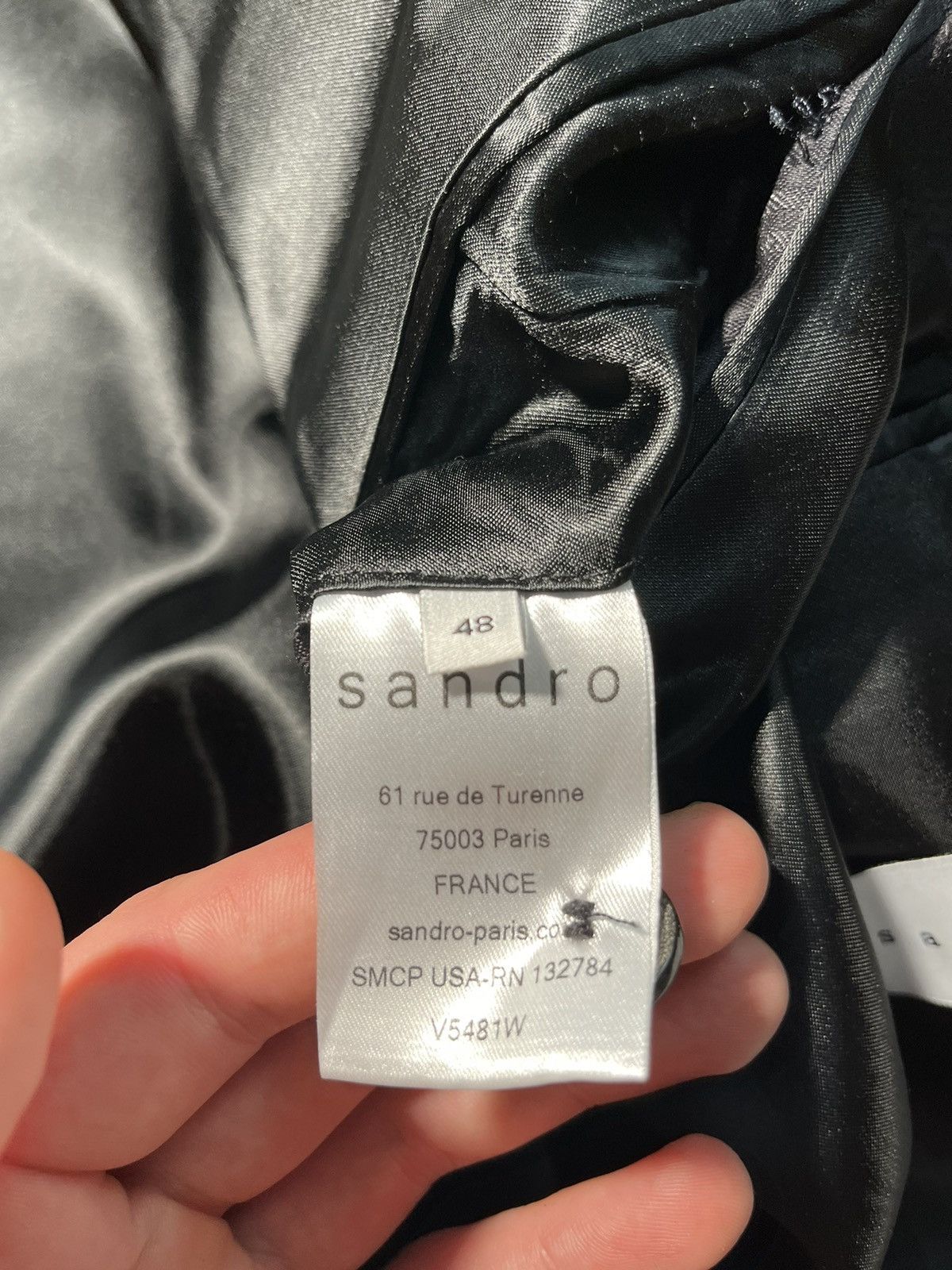 Sandro Sandro wool blazer Size 48S - 13 Thumbnail