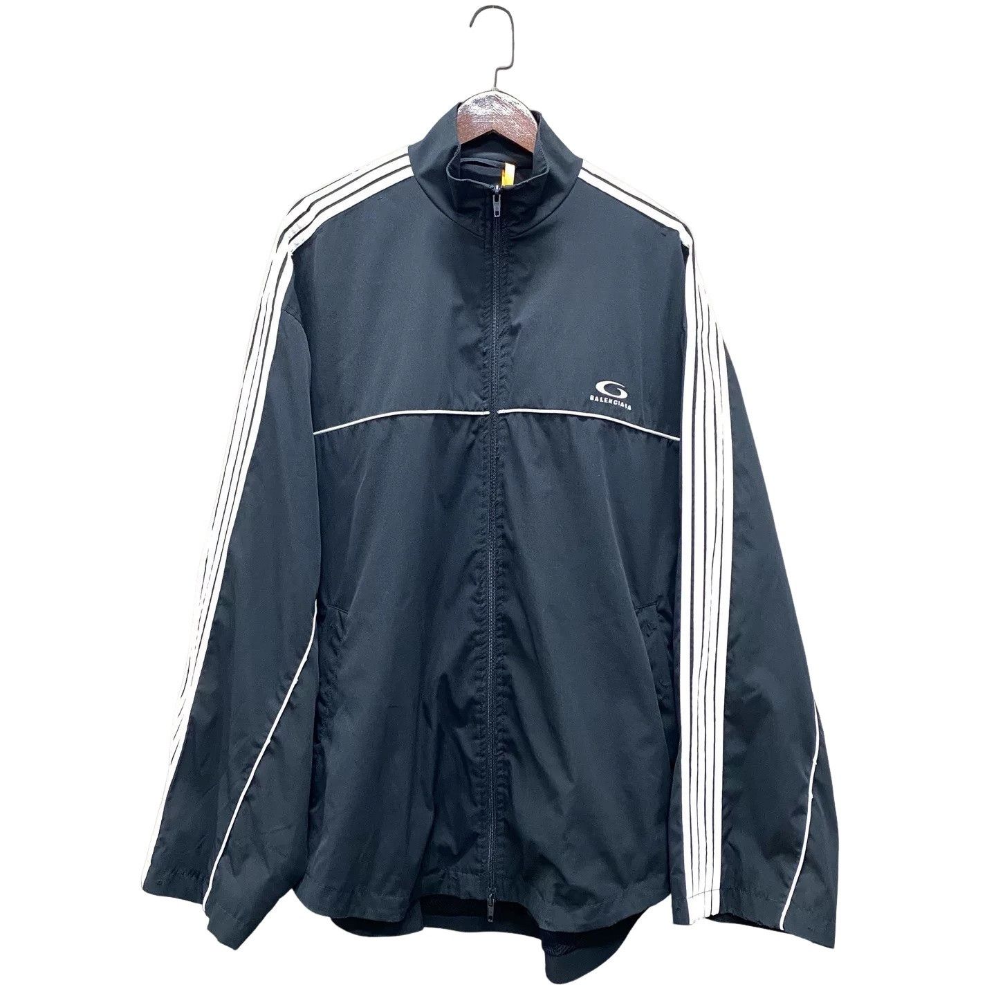 Balenciaga Balenciaga Embroidered Logo Track Jacket Size 46 Size US S / EU 44-46 / 1 - 1 Thumbnail