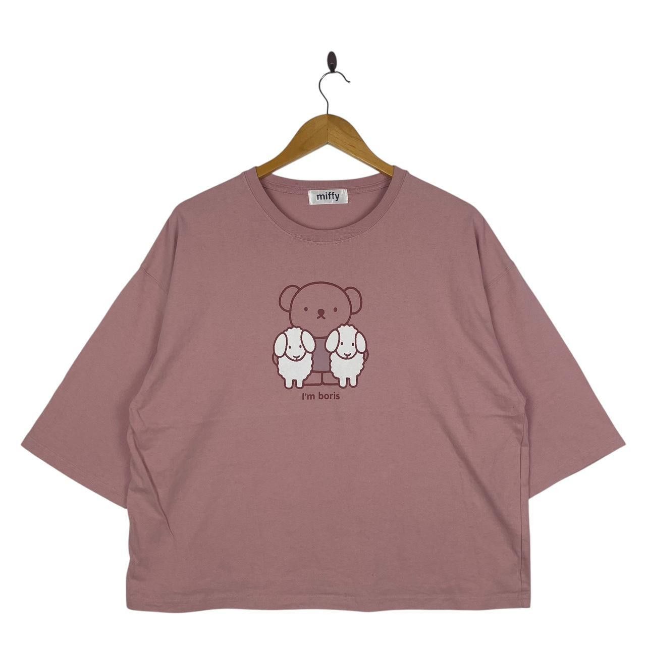 Other MIFFY I'M BORIS Dick Bruna Cartoon Illustration Baggy Tee Size 3XL / US 20-22 - 1 Thumbnail