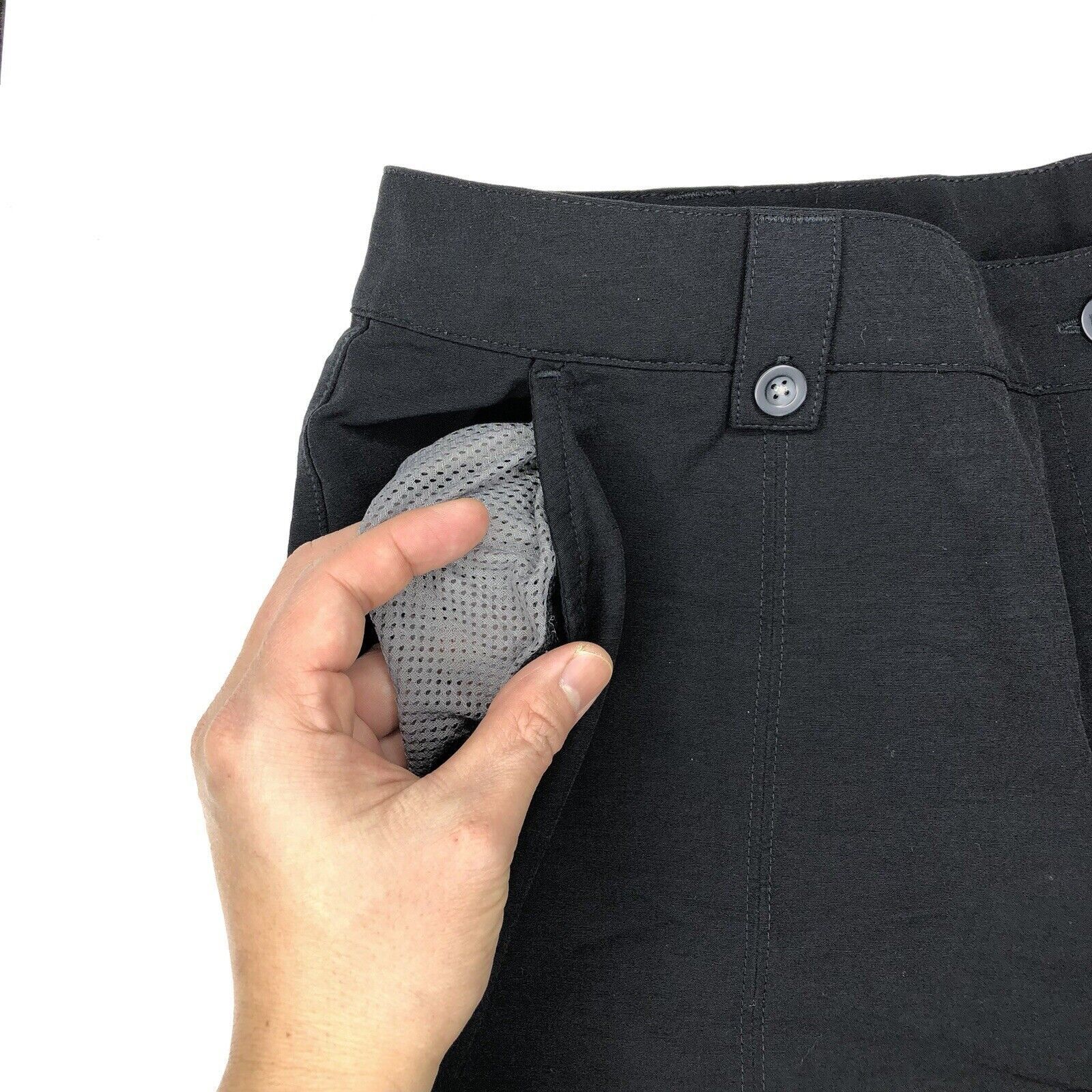 L.L. Bean LL Bean Women Black Trousers Pants 16 Ranger Barn Outdoor Size 36" / US 14 / IT 50 - 3 Thumbnail
