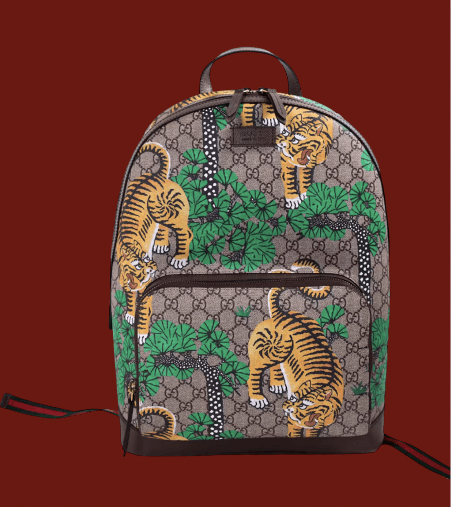 Gucci bengal outlet tiger backpack